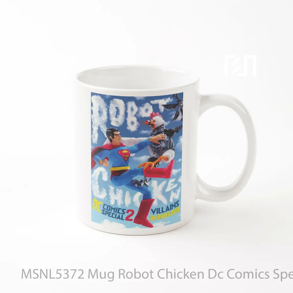 Mug Robot Chicken Dc Comics Special Ii Villains In Paradise Gelas Keramik Tema Film MSNL5372