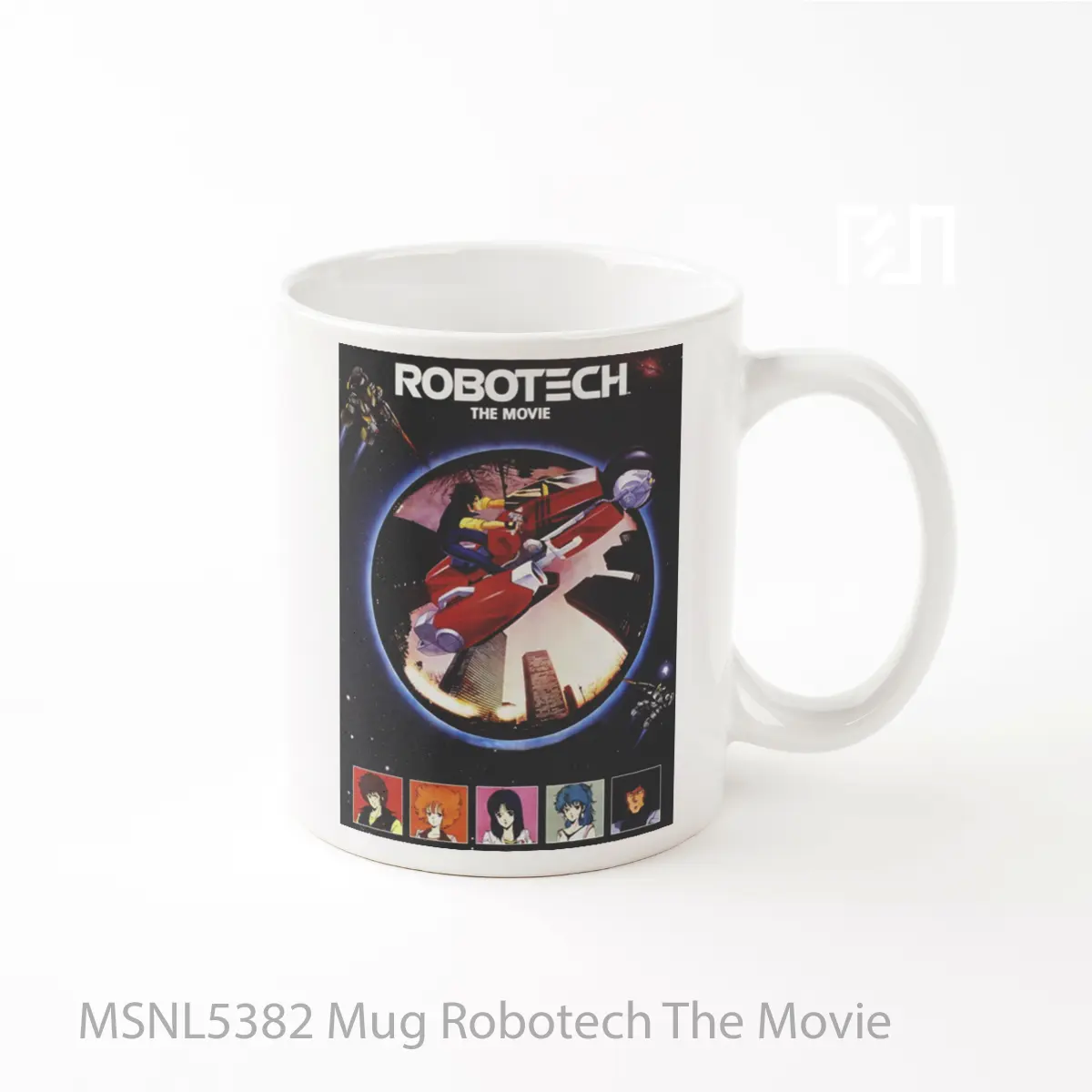 Mug Robotech The Movie Gelas Keramik Tema Film MSNL5382