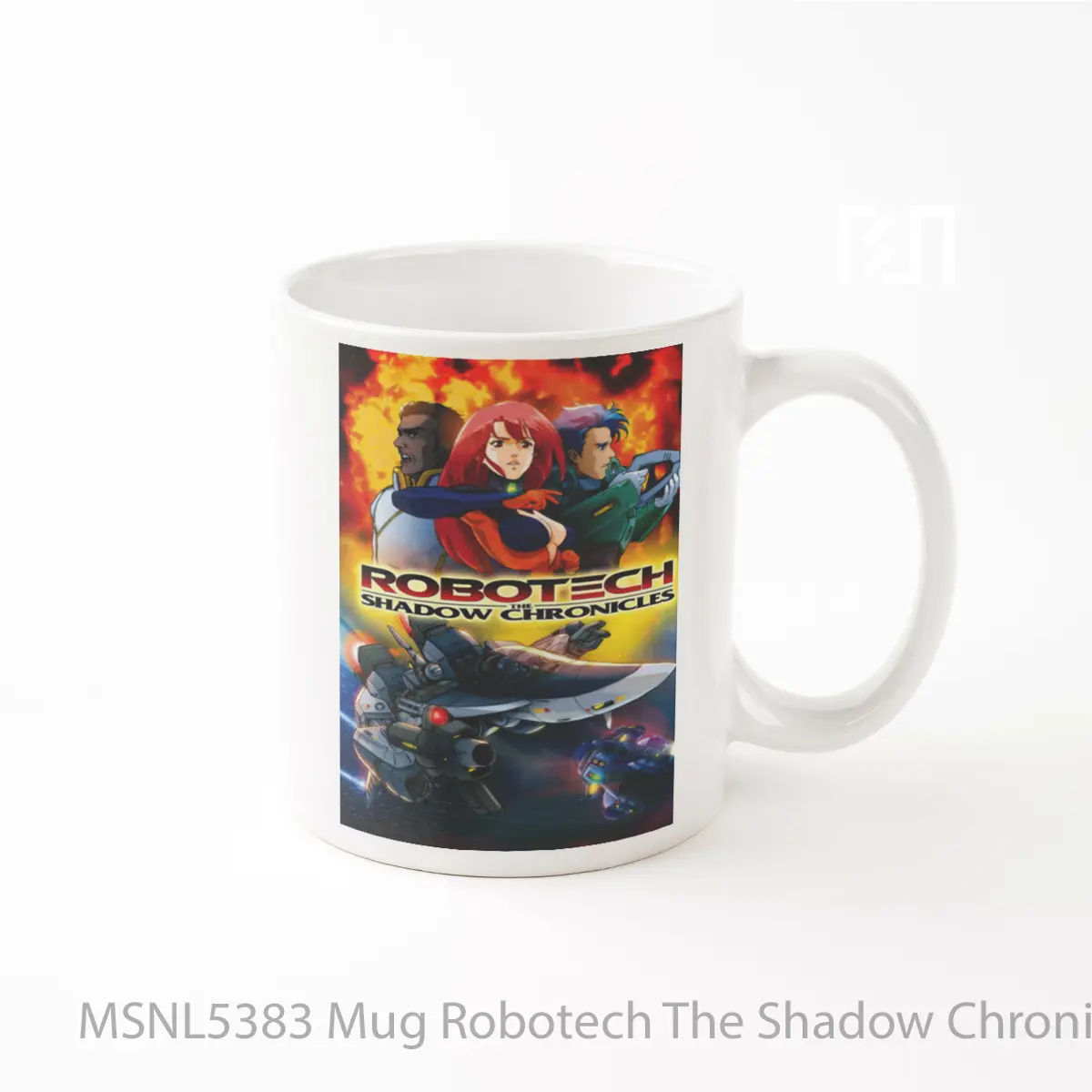 Mug Robotech The Shadow Chronicles Gelas Keramik Tema Film MSNL5383
