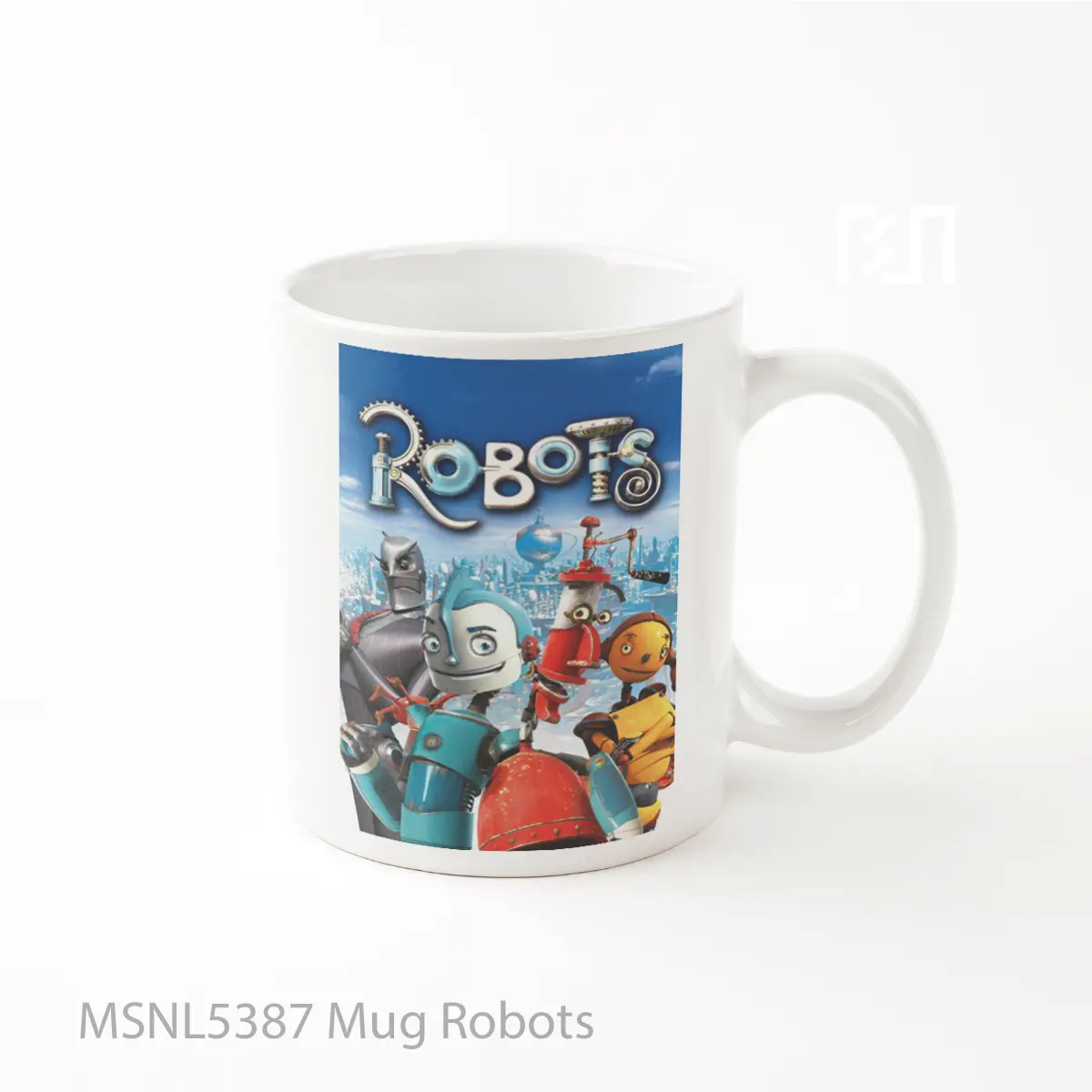 Mug Robots Gelas Keramik Tema Film MSNL5387