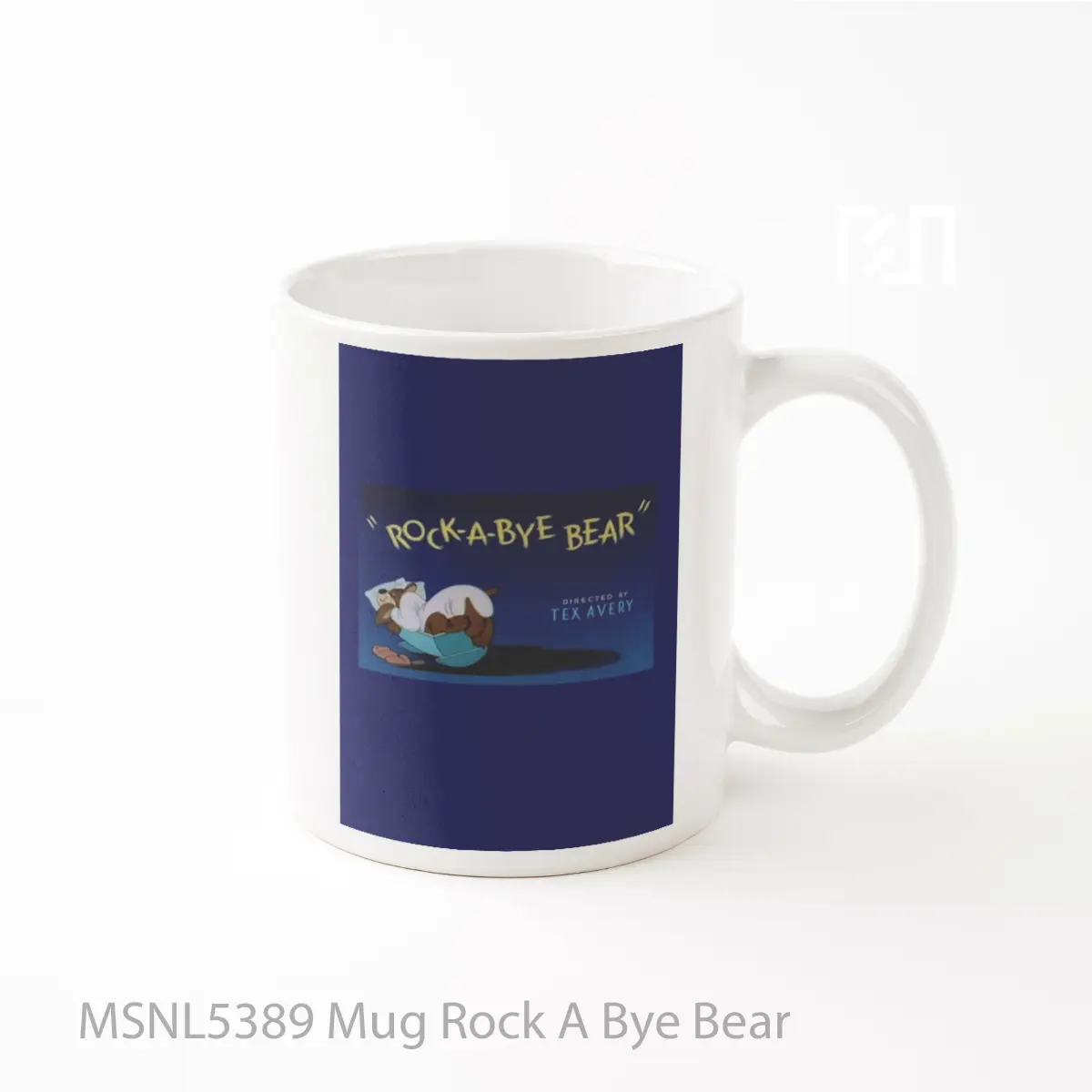 Mug Rock A Bye Bear Gelas Keramik Tema Film MSNL5389