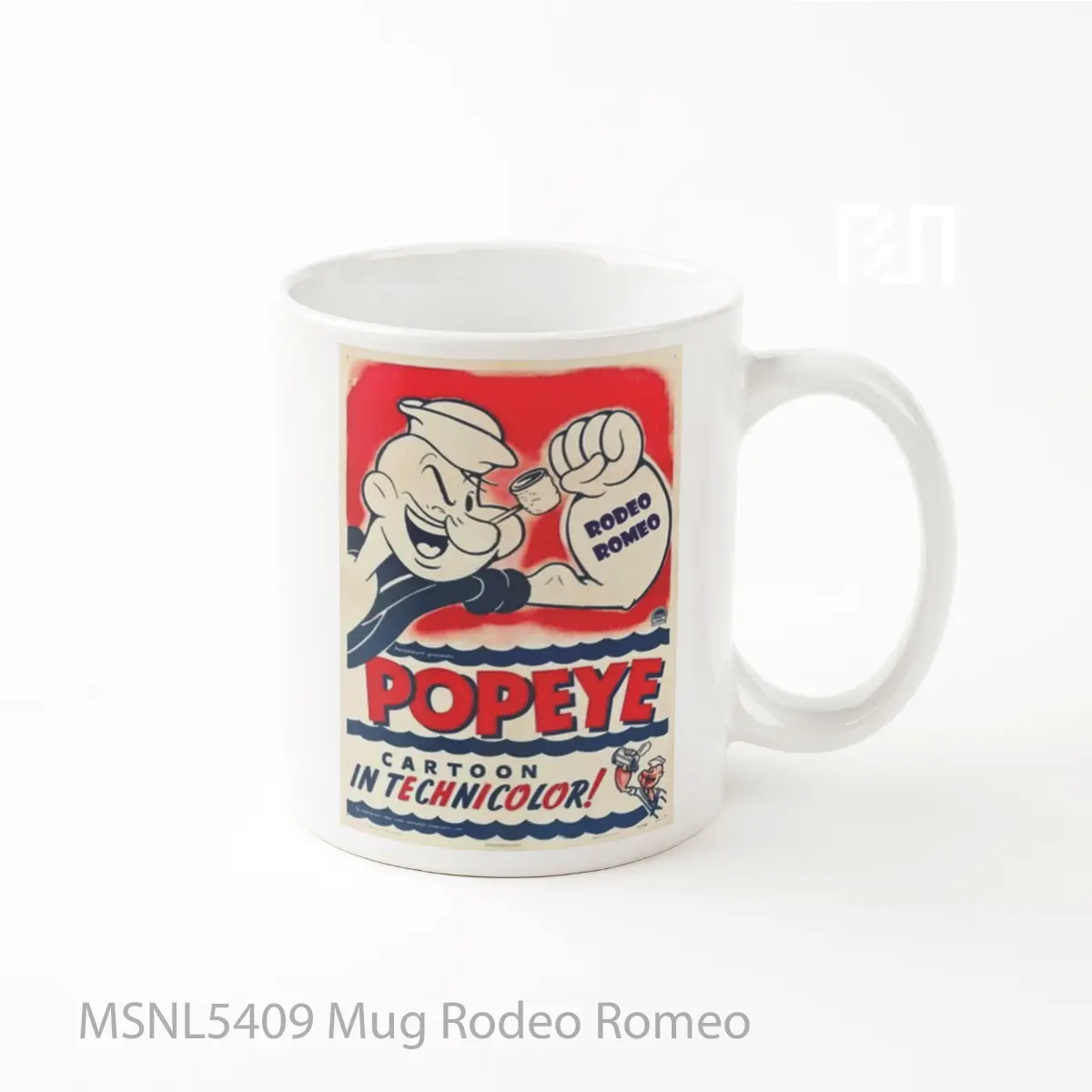 Mug Rodeo Romeo Gelas Keramik Tema Film MSNL5409