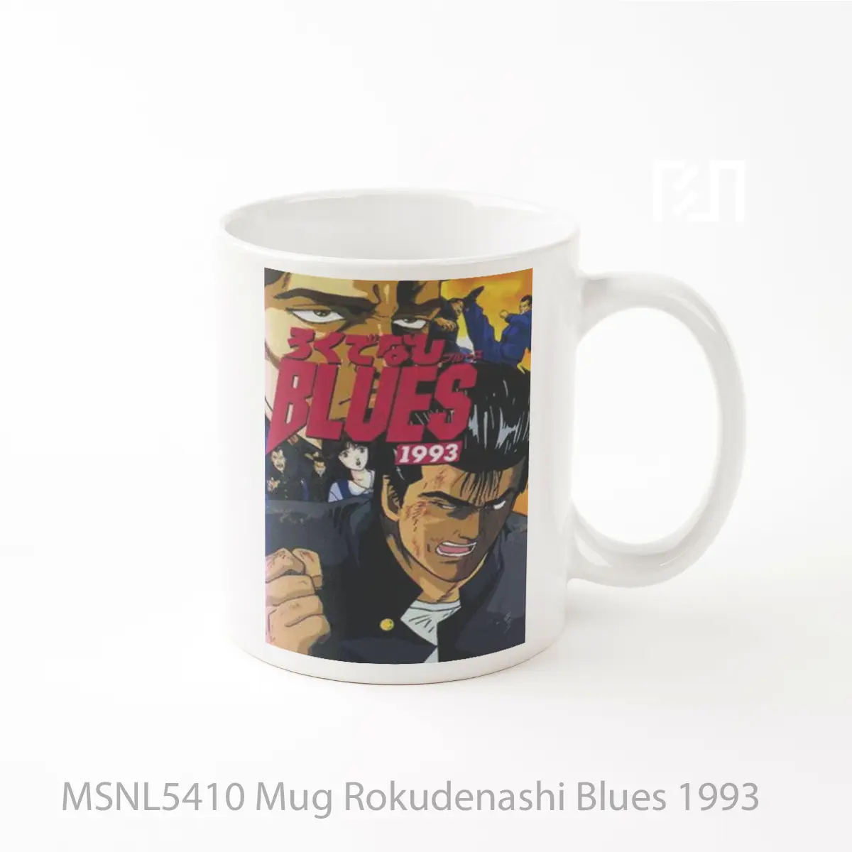 Mug Rokudenashi Blues 1993 Gelas Keramik Tema Film MSNL5410