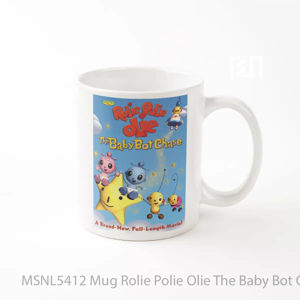 Mug Rolie Polie Olie The Baby Bot Chase Gelas Keramik Tema Film MSNL5412
