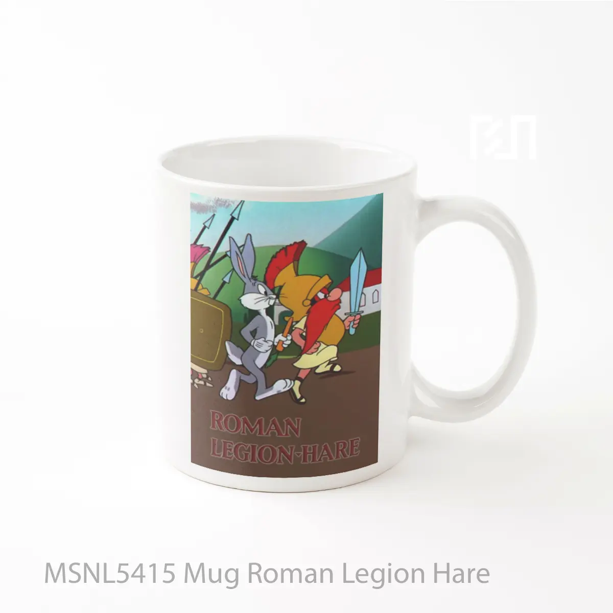 Mug Roman Legion Hare Gelas Keramik Tema Film MSNL5415