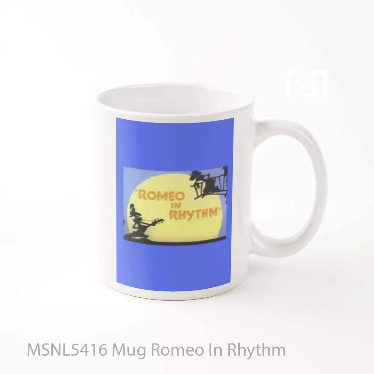Mug Romeo In Rhythm Gelas Keramik Tema Film MSNL5416
