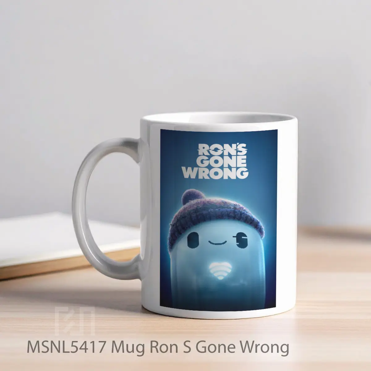 Mug Ron S Gone Wrong Gelas Keramik Tema Film MSNL5417 - Tampak Kiri