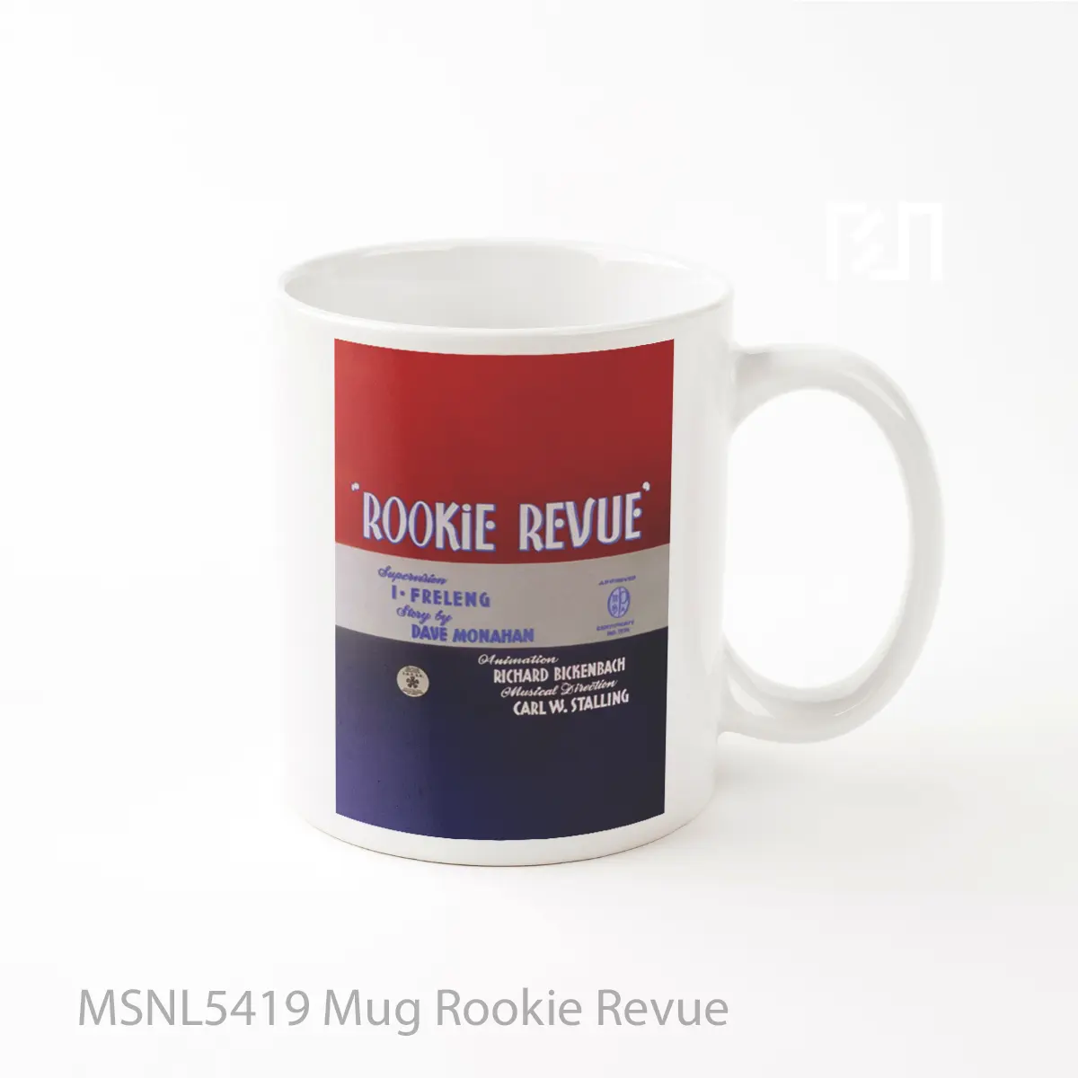 Mug Rookie Revue Gelas Keramik Tema Film MSNL5419