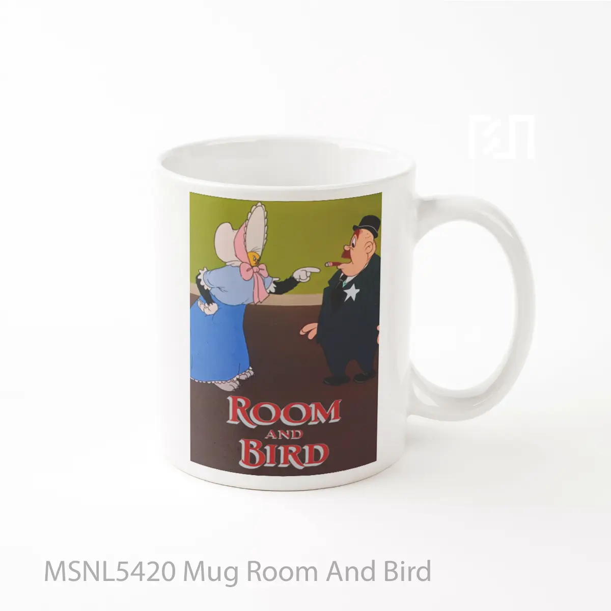 Mug Room And Bird Gelas Keramik Tema Film MSNL5420