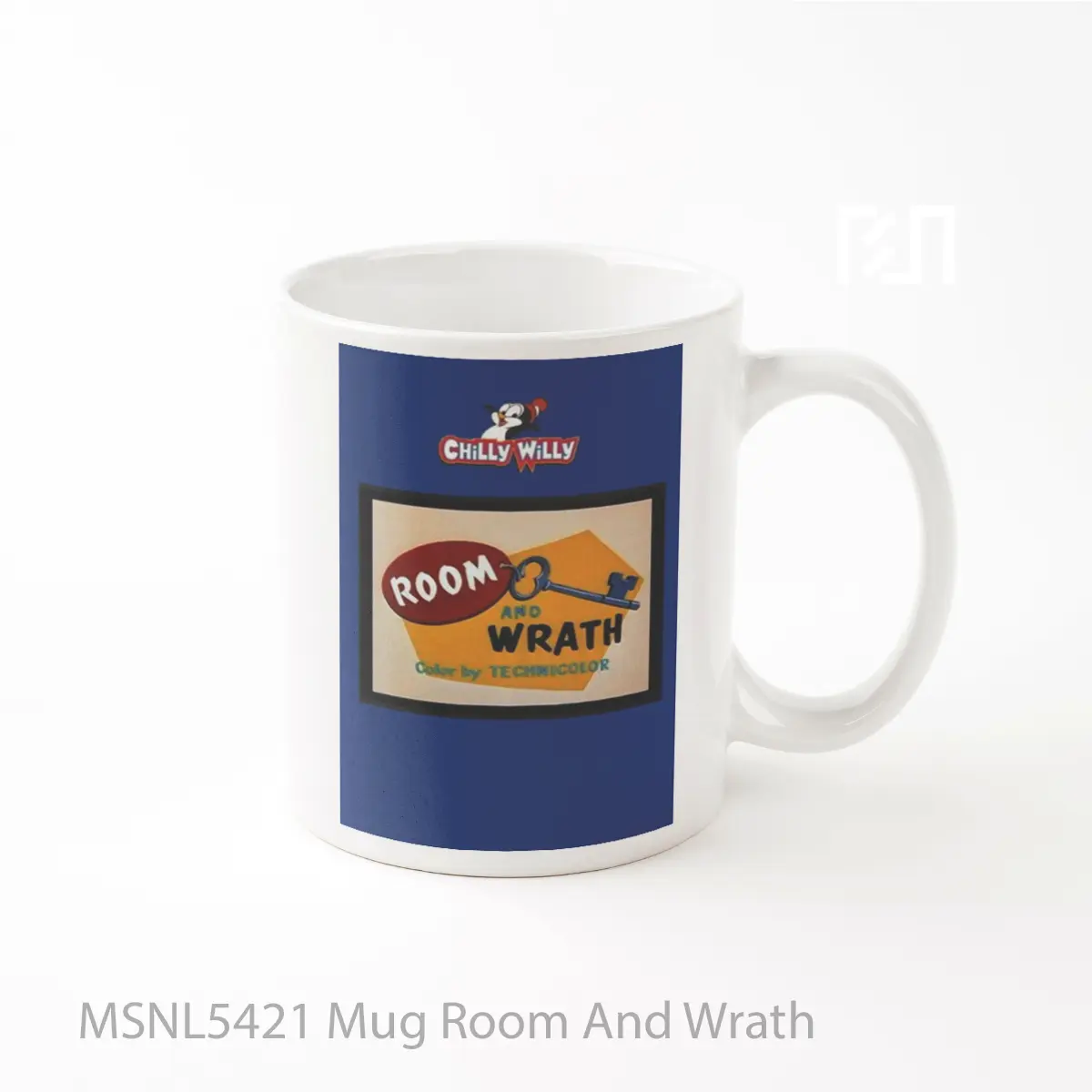 Mug Room And Wrath Gelas Keramik Tema Film MSNL5421