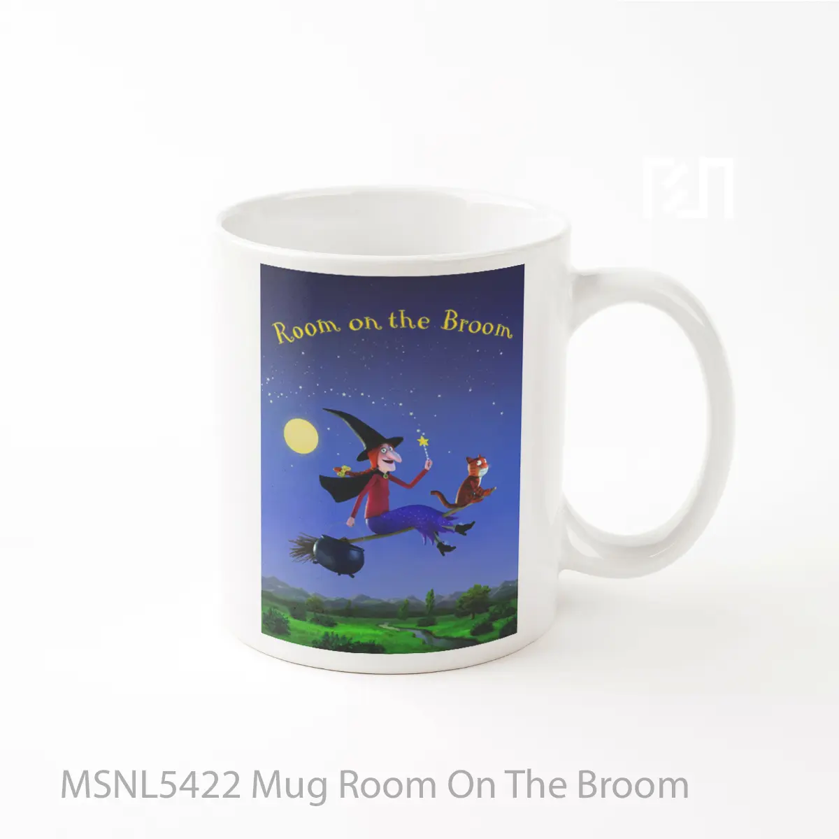 Mug Room On The Broom Gelas Keramik Tema Film MSNL5422