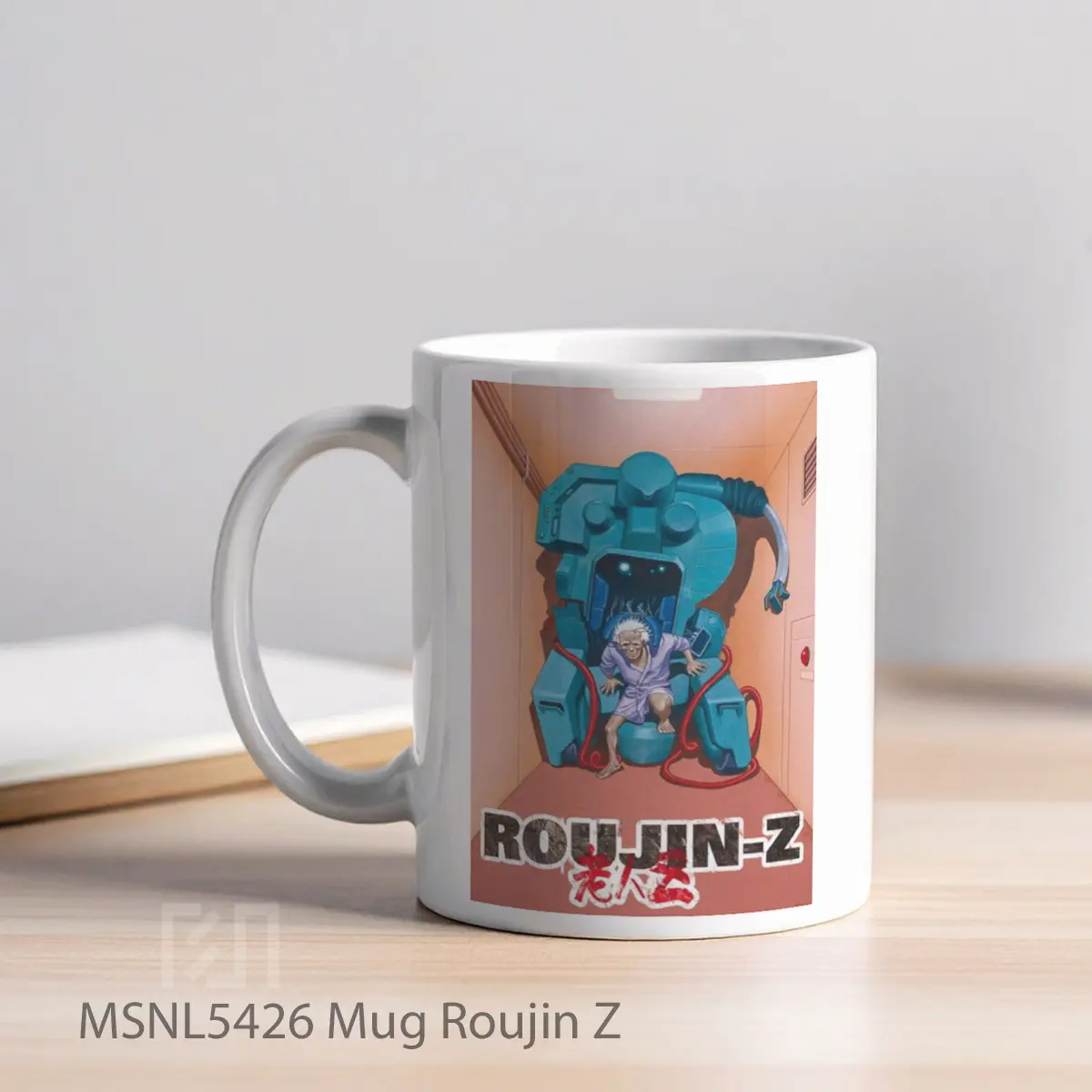 Mug Roujin Z Gelas Keramik Tema Film MSNL5426 - Tampak Kiri