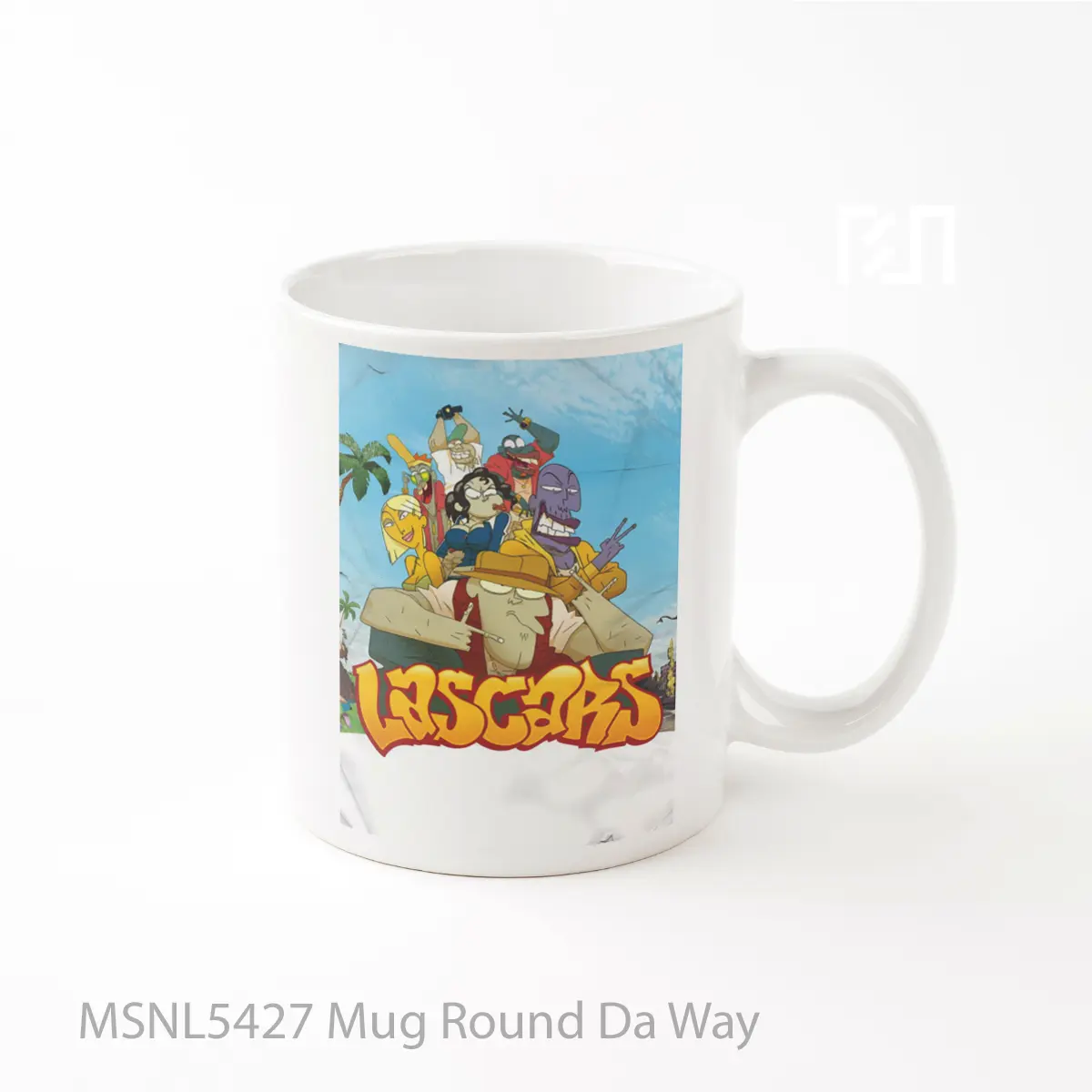 Mug Round Da Way Gelas Keramik Tema Film MSNL5427