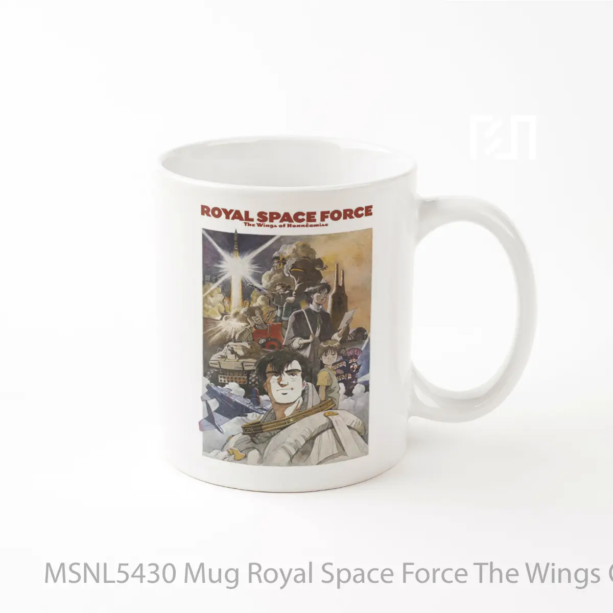 Mug Royal Space Force The Wings Of Honneamise Gelas Keramik Tema Film MSNL5430