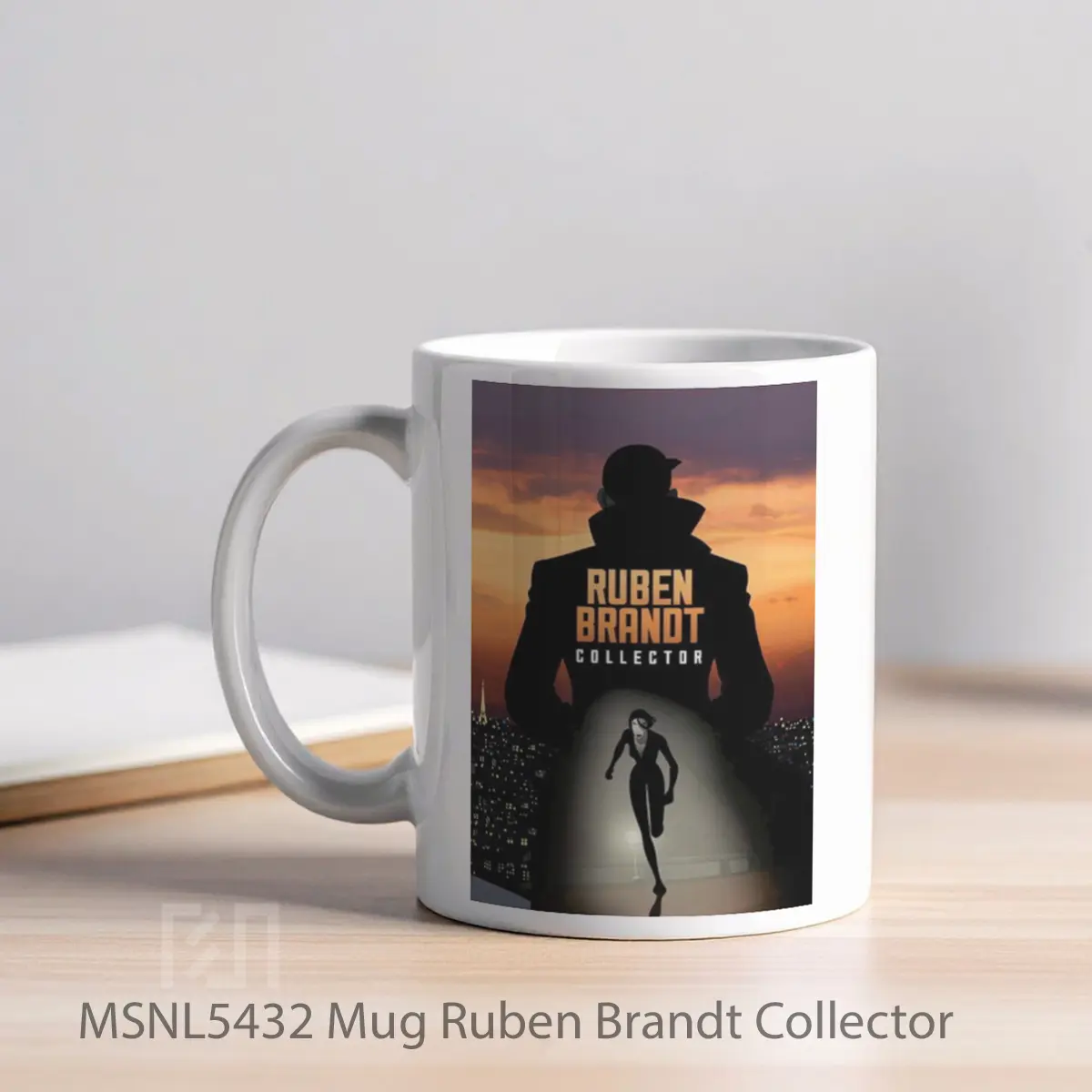 Mug Ruben Brandt Collector Gelas Keramik Tema Film MSNL5432 - Tampak Kiri