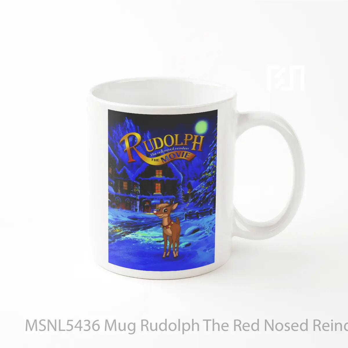 Mug Rudolph The Red Nosed Reindeer The Movie Gelas Keramik Tema Film MSNL5436