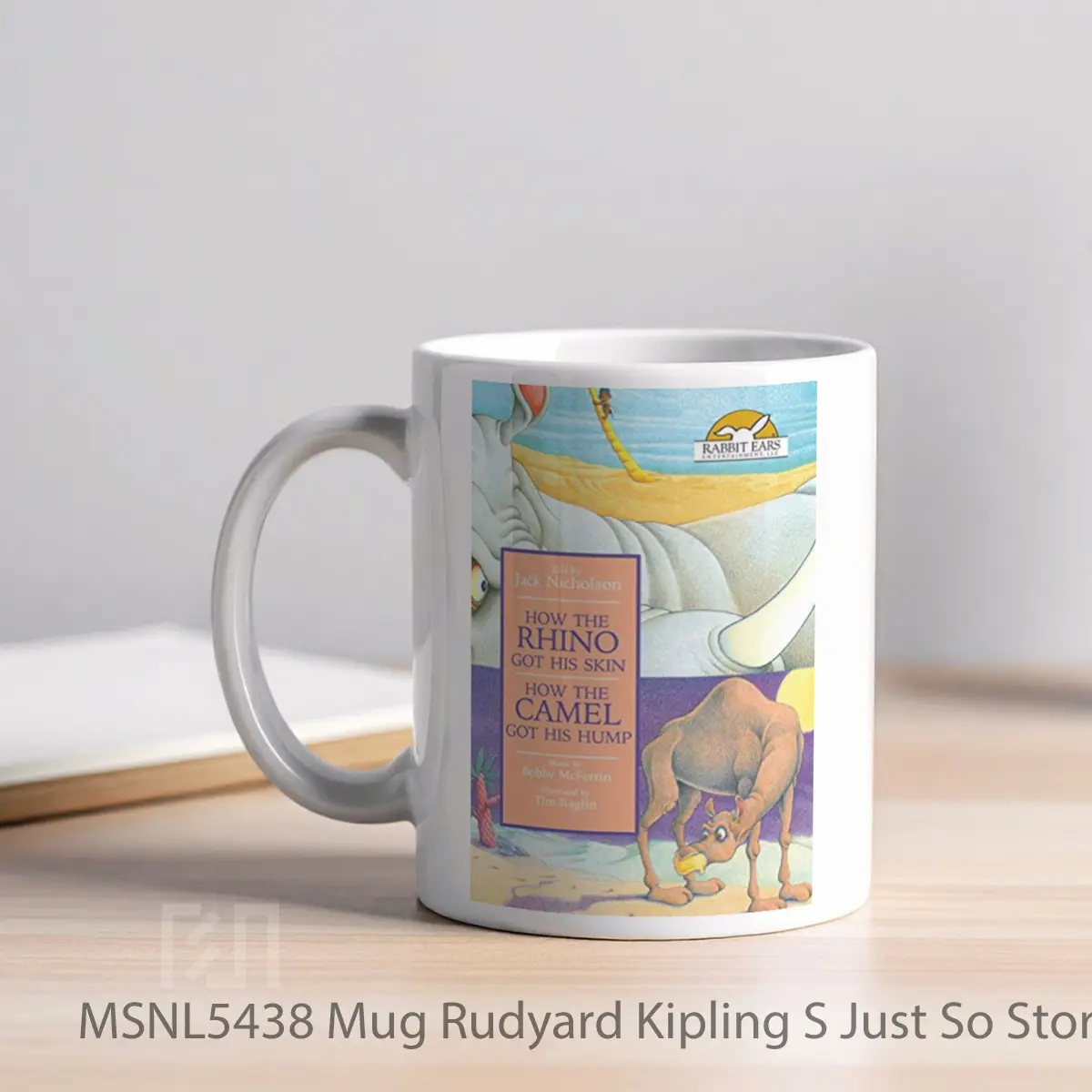 Mug Rudyard Kipling S Just So Stories Gelas Keramik Tema Film MSNL5438 - Tampak Kiri