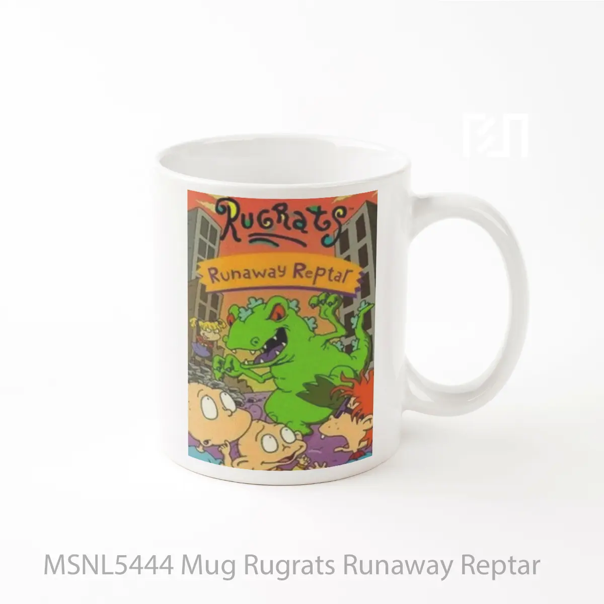 Mug Rugrats Runaway Reptar Gelas Keramik Tema Film MSNL5444