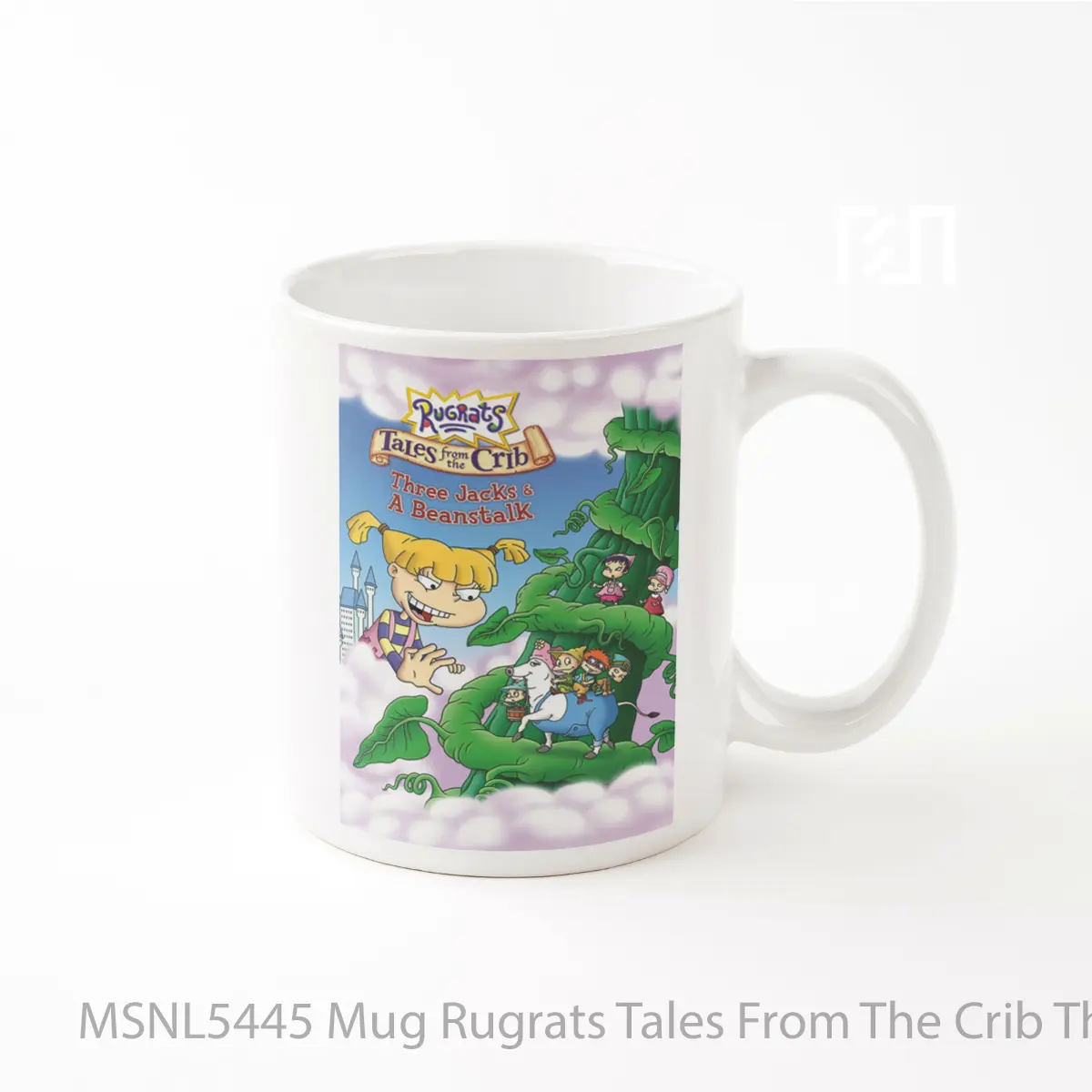 Mug Rugrats Tales From The Crib Three Jacks A Beanstalk Gelas Keramik Tema Film MSNL5445