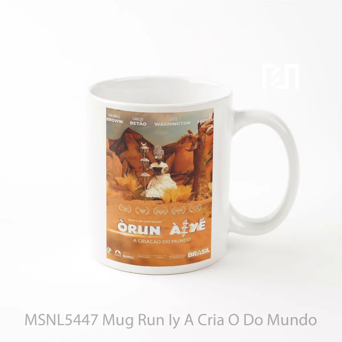 Mug Run Iy A Cria O Do Mundo Gelas Keramik Tema Film MSNL5447