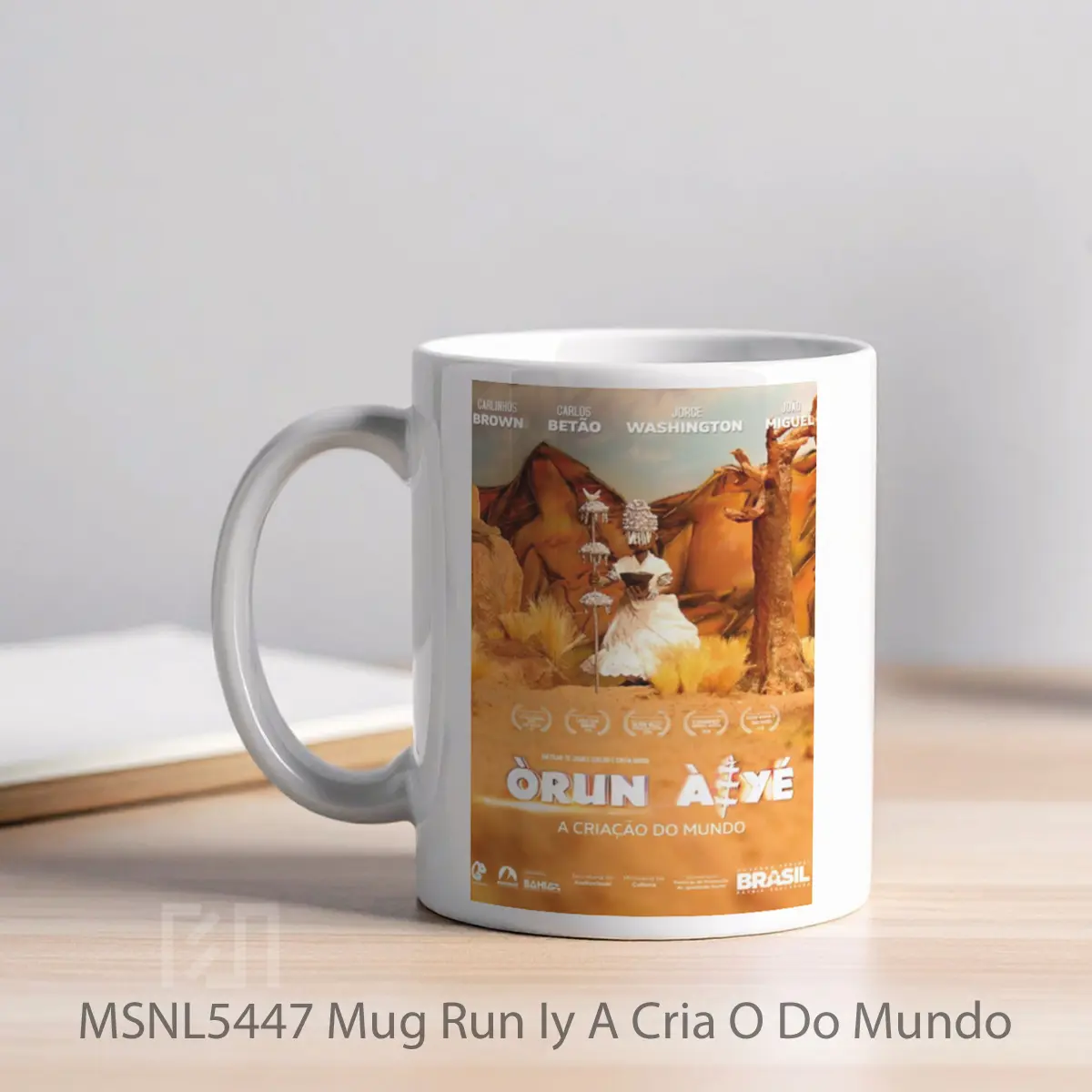 Mug Run Iy A Cria O Do Mundo Gelas Keramik Tema Film MSNL5447 - Tampak Kiri