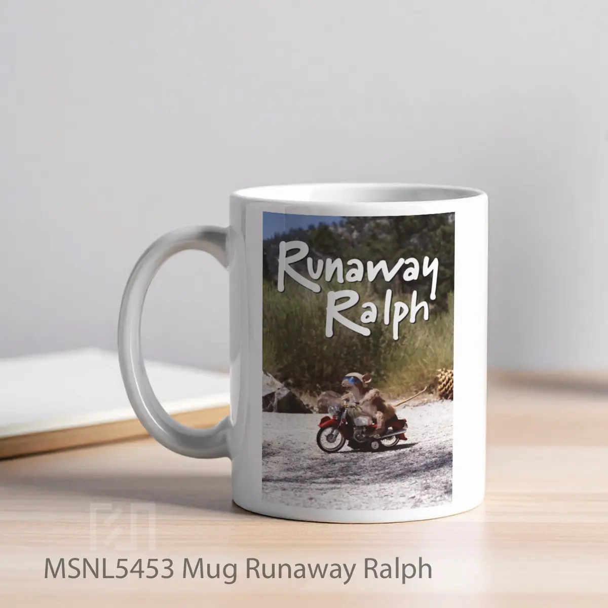 Mug Runaway Ralph Gelas Keramik Tema Film MSNL5453 - Tampak Kiri