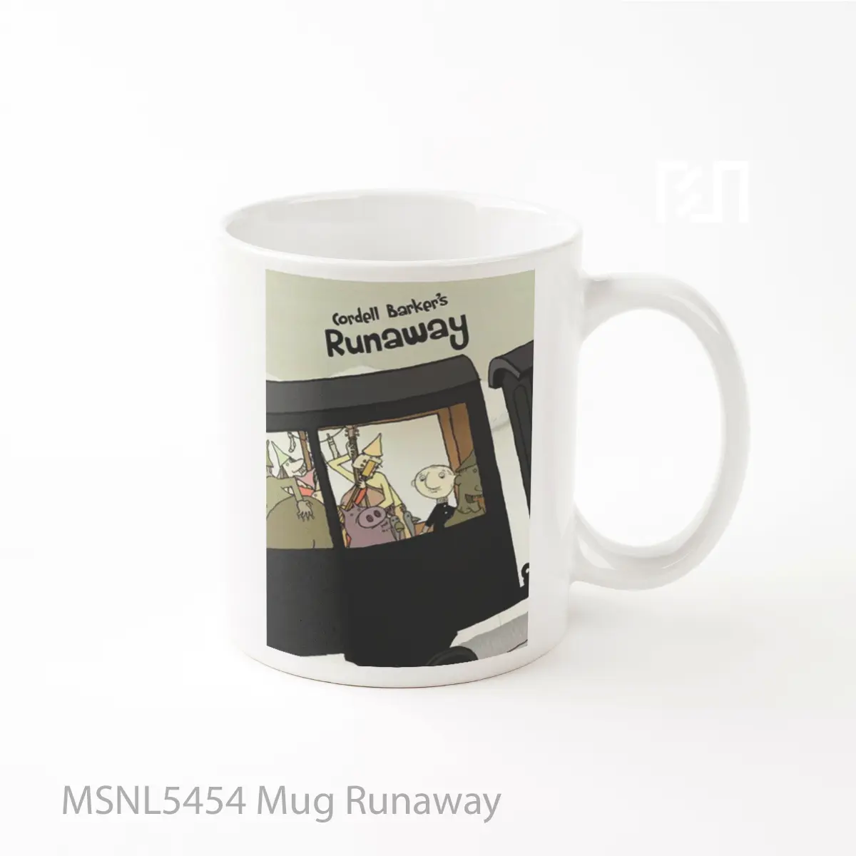 Mug Runaway Gelas Keramik Tema Film MSNL5454