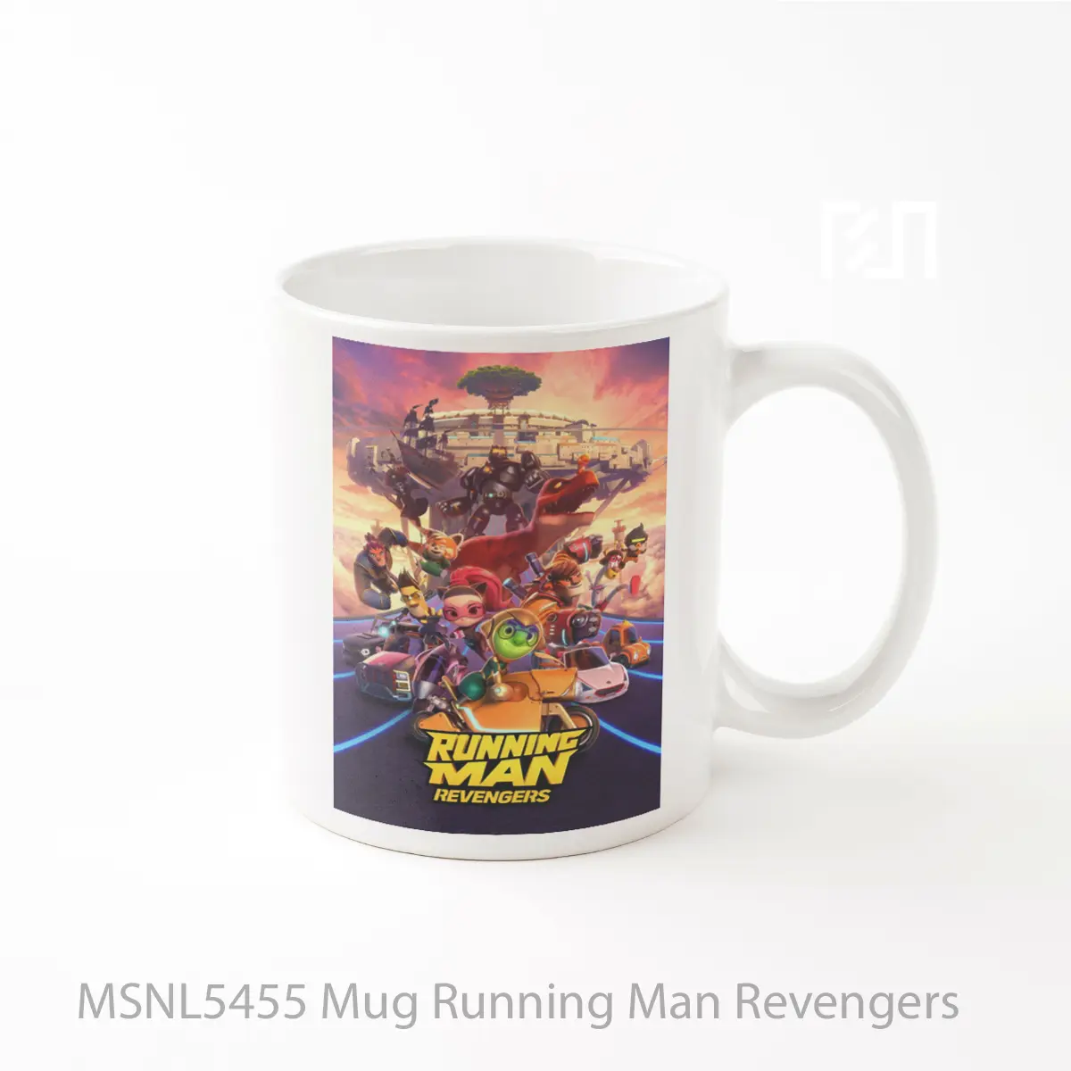 Mug Running Man Revengers Gelas Keramik Tema Film MSNL5455
