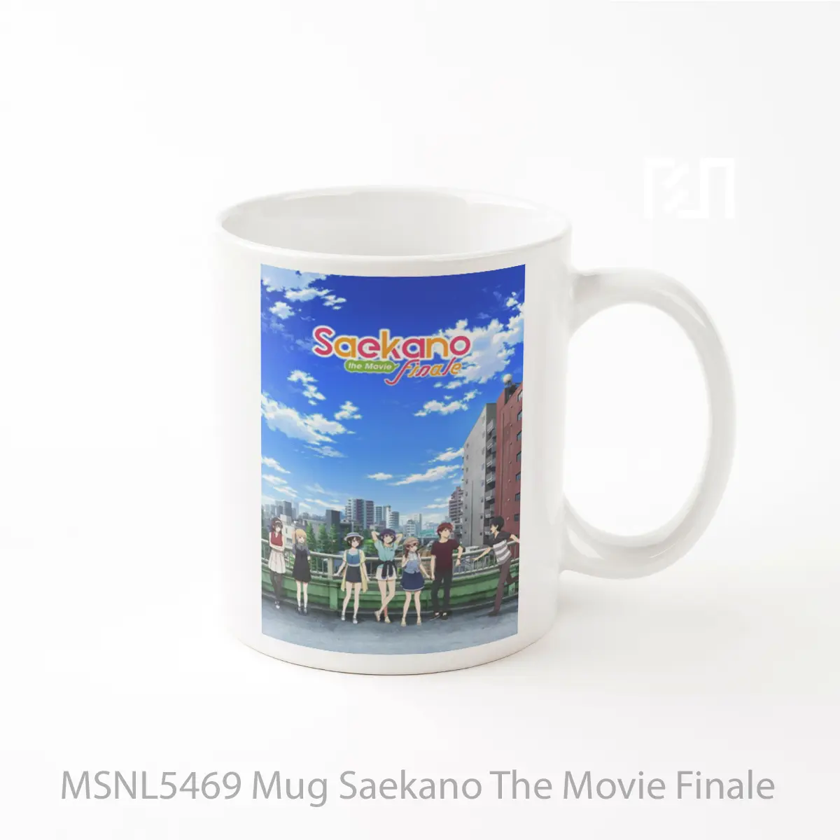 Mug Saekano The Movie Finale Gelas Keramik Tema Film MSNL5469