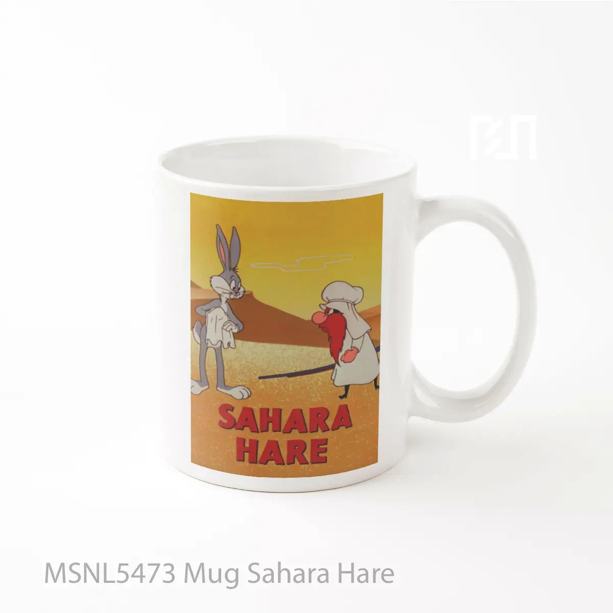Mug Sahara Hare Gelas Keramik Tema Film MSNL5473