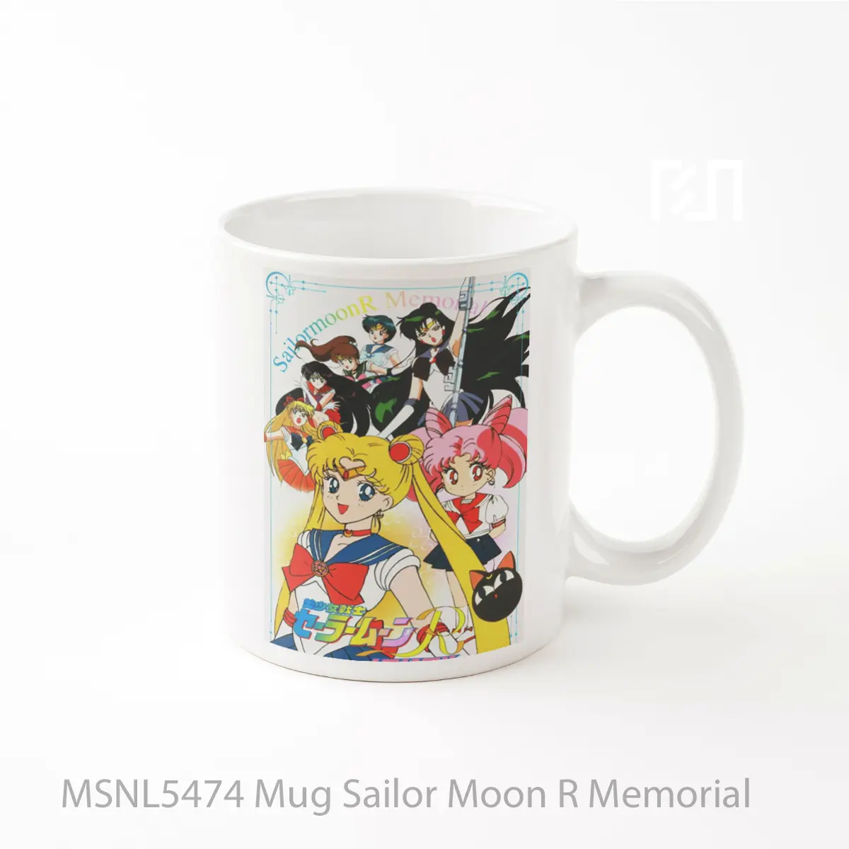 Mug Sailor Moon R Memorial Gelas Keramik Tema Film MSNL5474
