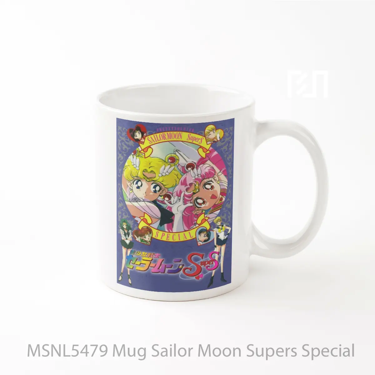 Mug Sailor Moon Supers Special Gelas Keramik Tema Film MSNL5479