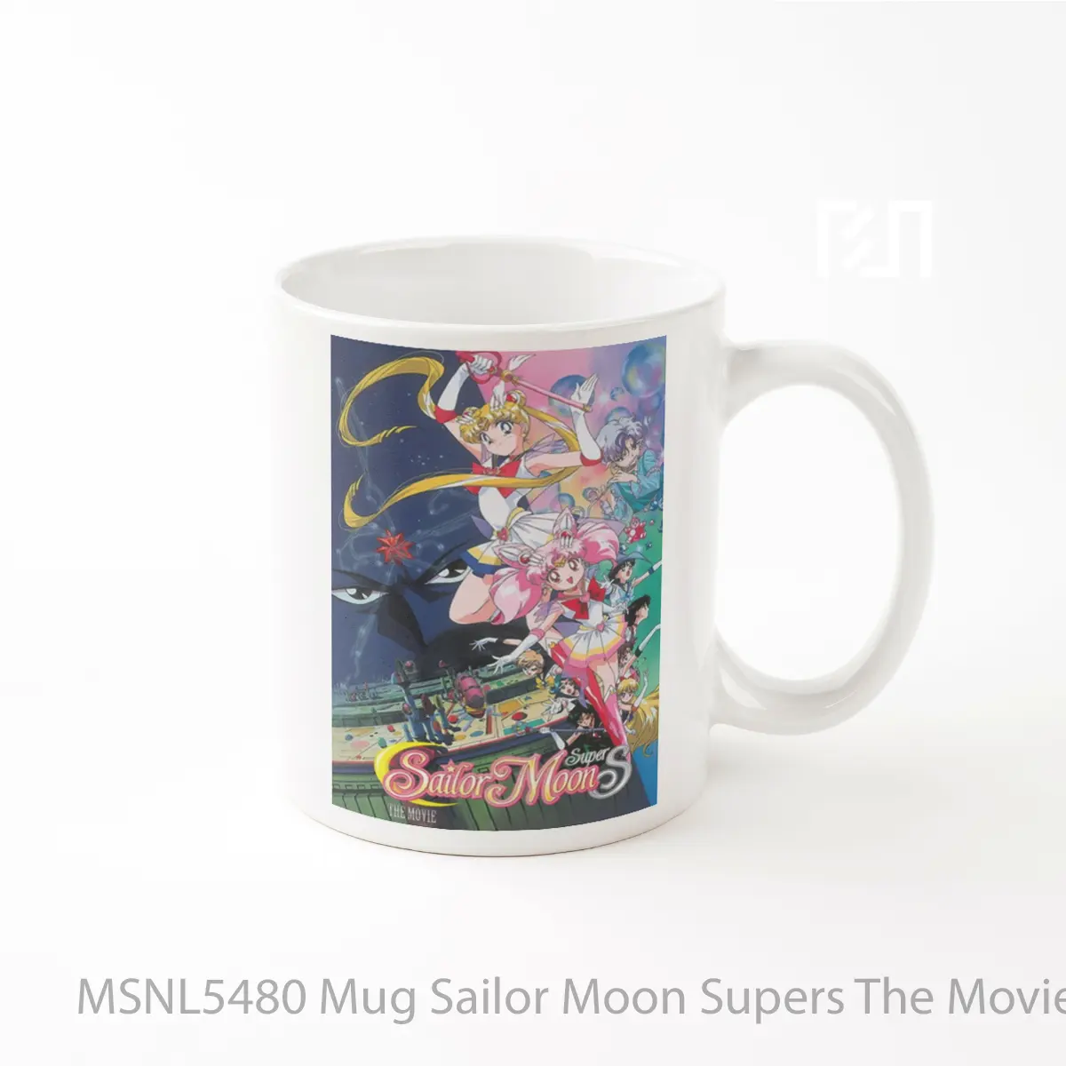 Mug Sailor Moon Supers The Movie Black Dream Hole Gelas Keramik Tema Film MSNL5480