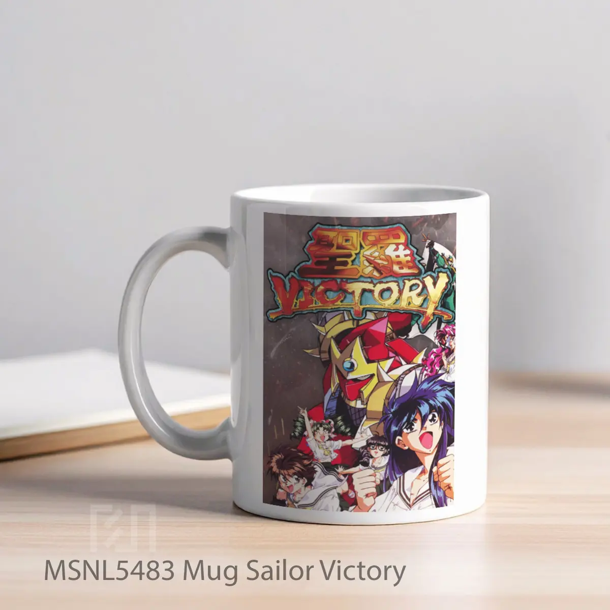 Mug Sailor Victory Gelas Keramik Tema Film MSNL5483 - Tampak Kiri