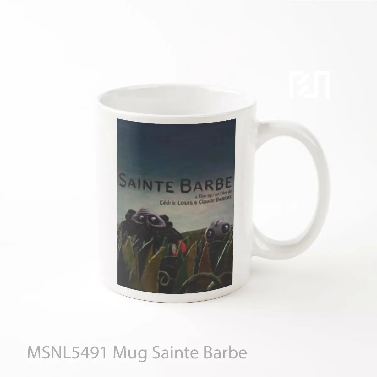 Mug Sainte Barbe Gelas Keramik Tema Film MSNL5491