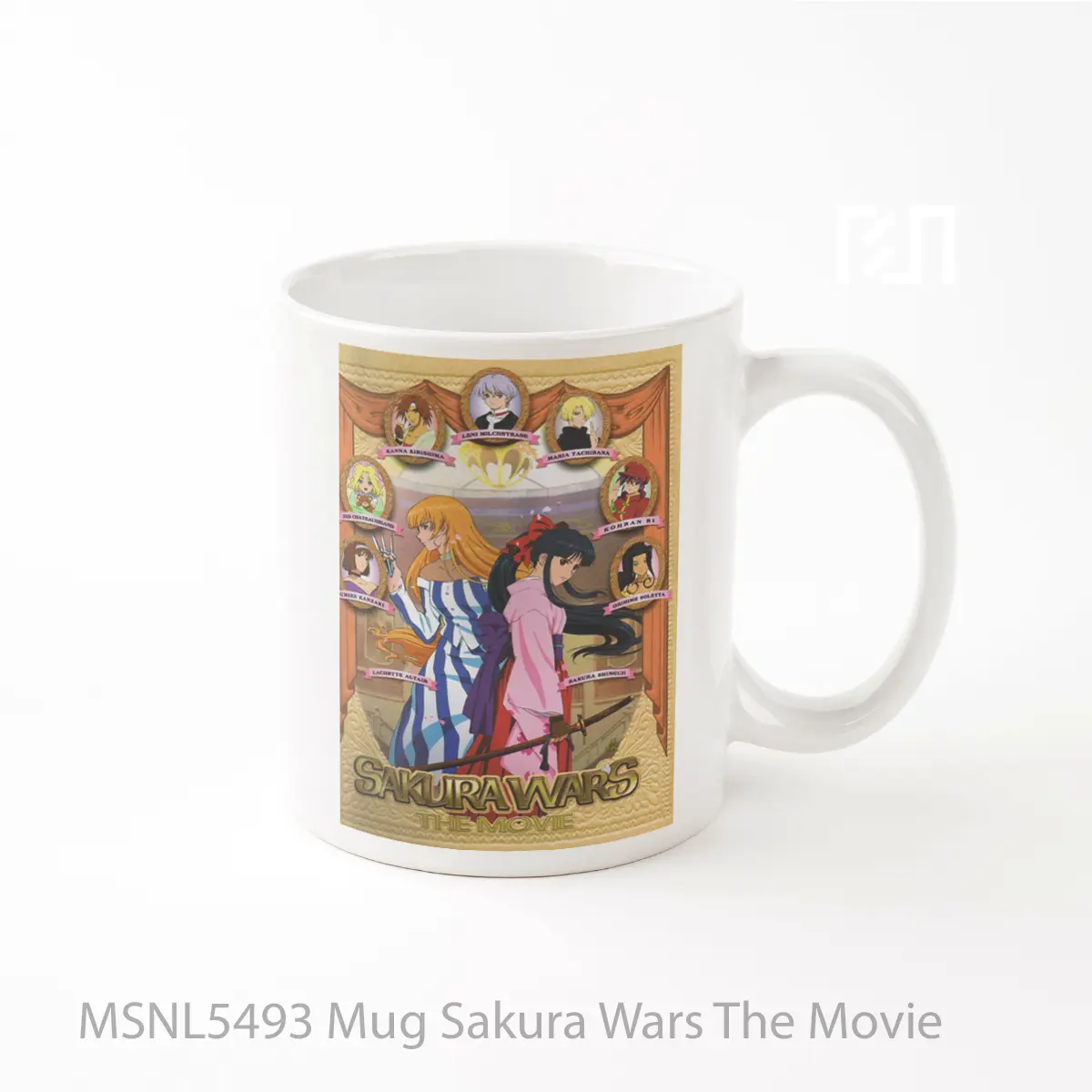 Mug Sakura Wars The Movie Gelas Keramik Tema Film MSNL5493