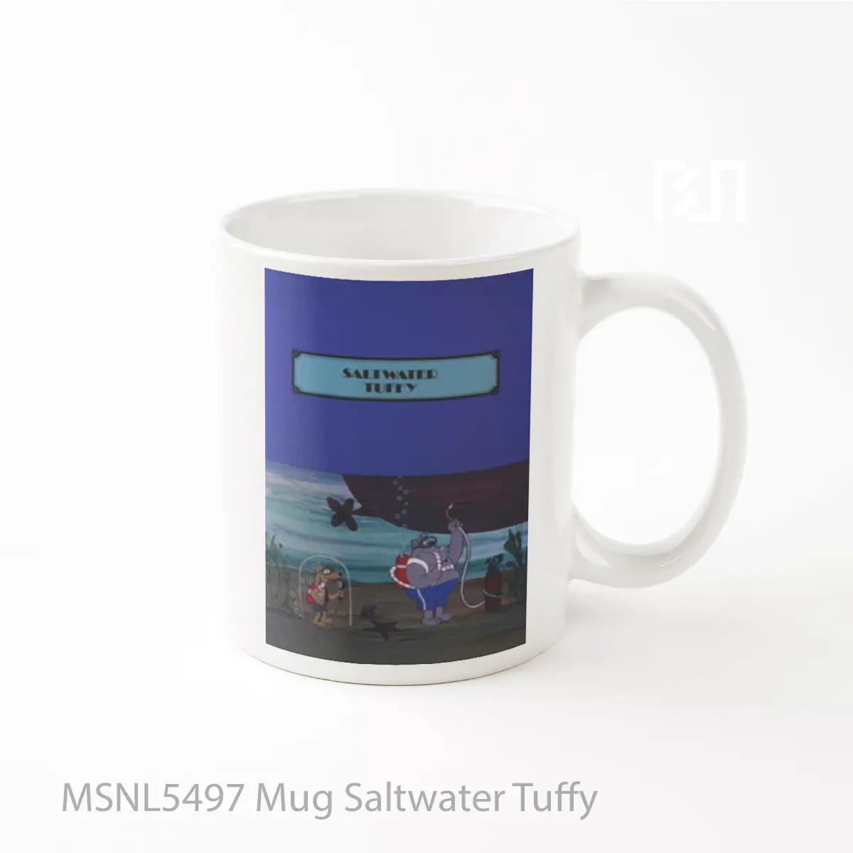 Mug Saltwater Tuffy Gelas Keramik Tema Film MSNL5497