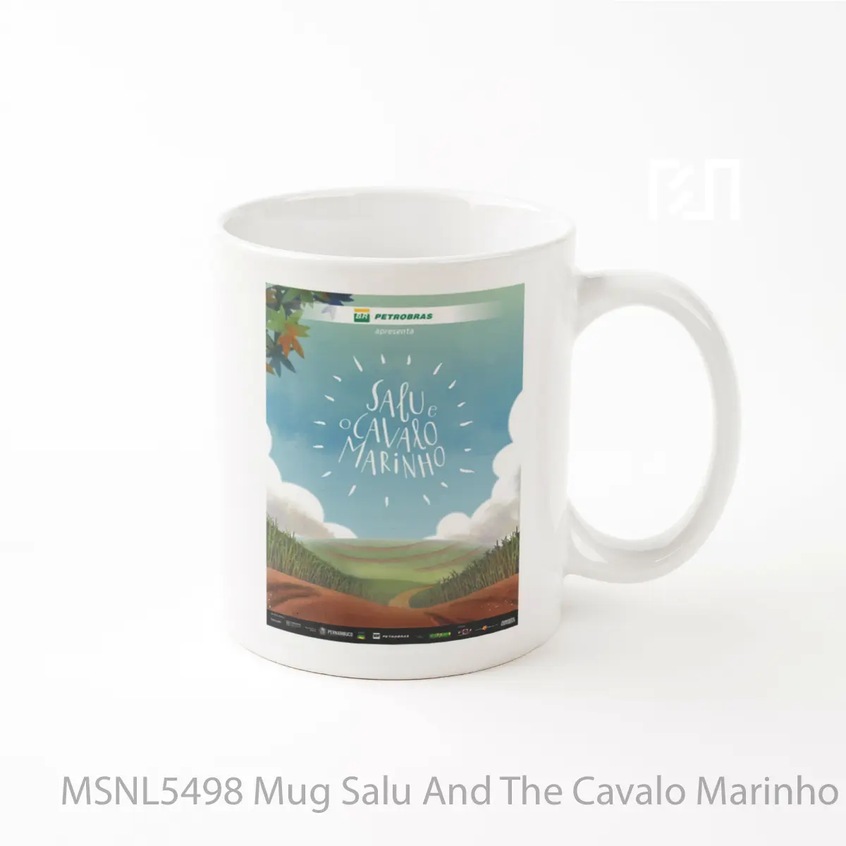 Mug Salu And The Cavalo Marinho Gelas Keramik Tema Film MSNL5498