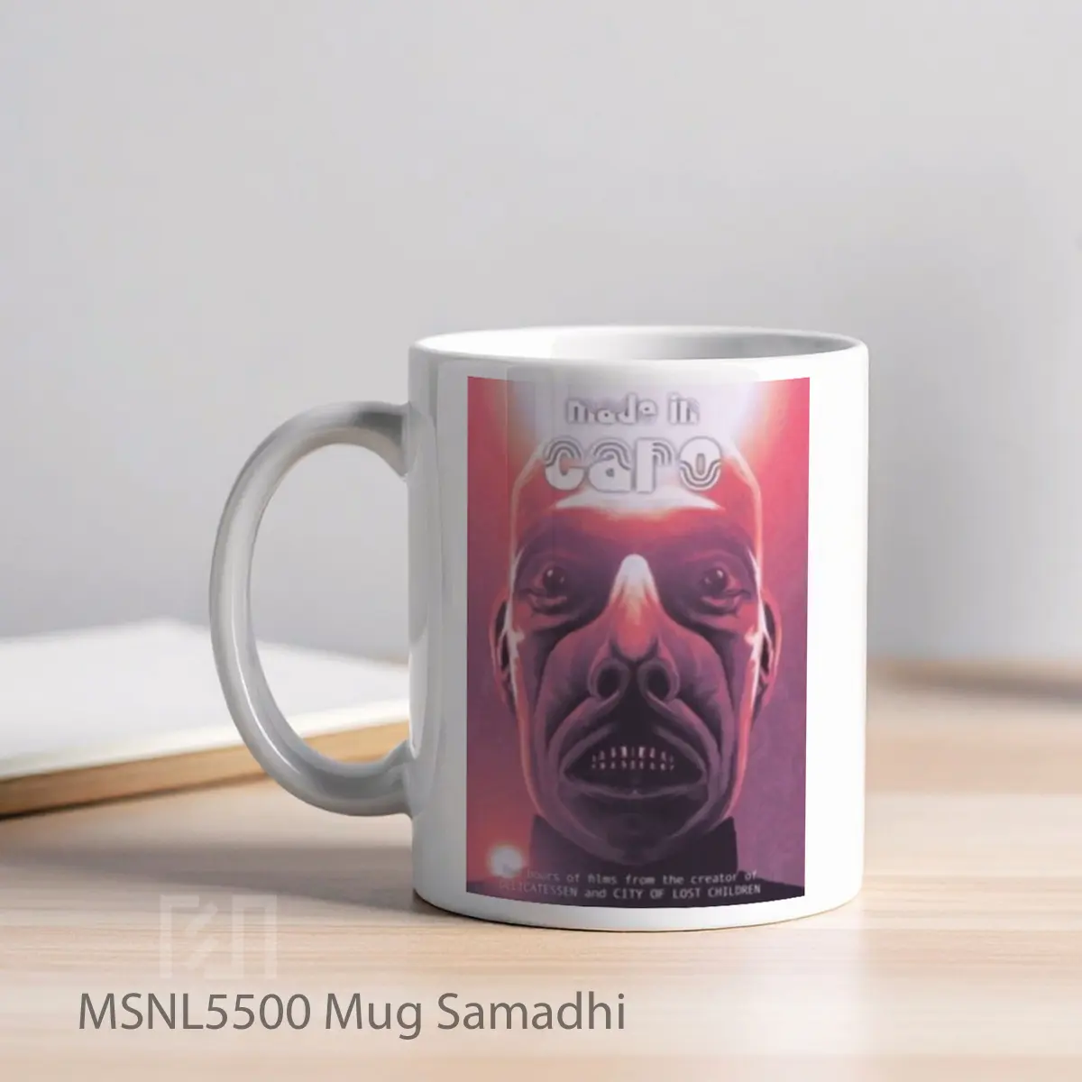 Mug Samadhi Gelas Keramik Tema Film MSNL5500 - Tampak Kiri