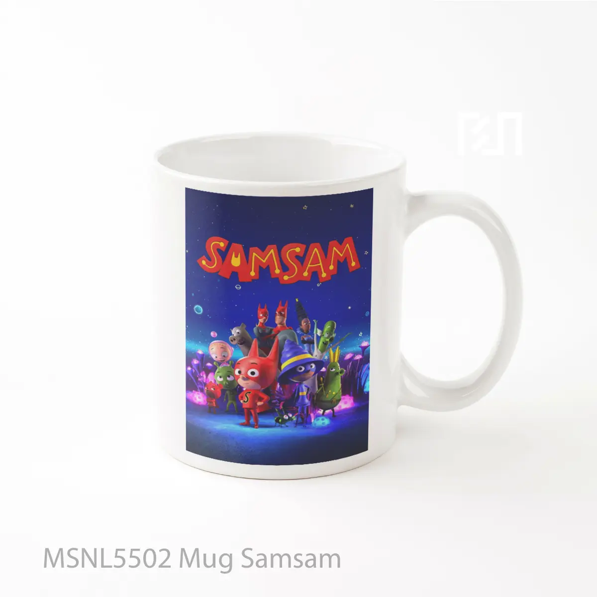 Mug Samsam Gelas Keramik Tema Film MSNL5502