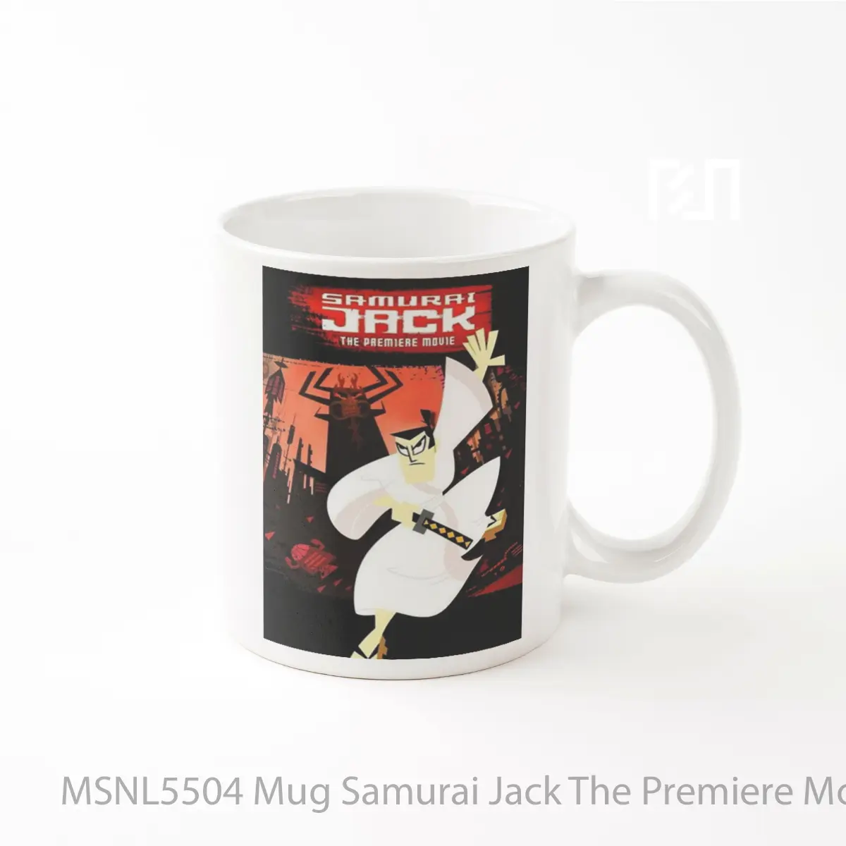 Mug Samurai Jack The Premiere Movie Gelas Keramik Tema Film MSNL5504