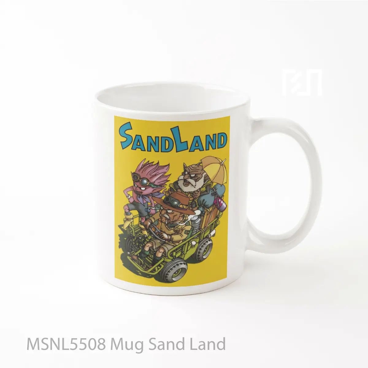 Mug Sand Land Gelas Keramik Tema Film MSNL5508