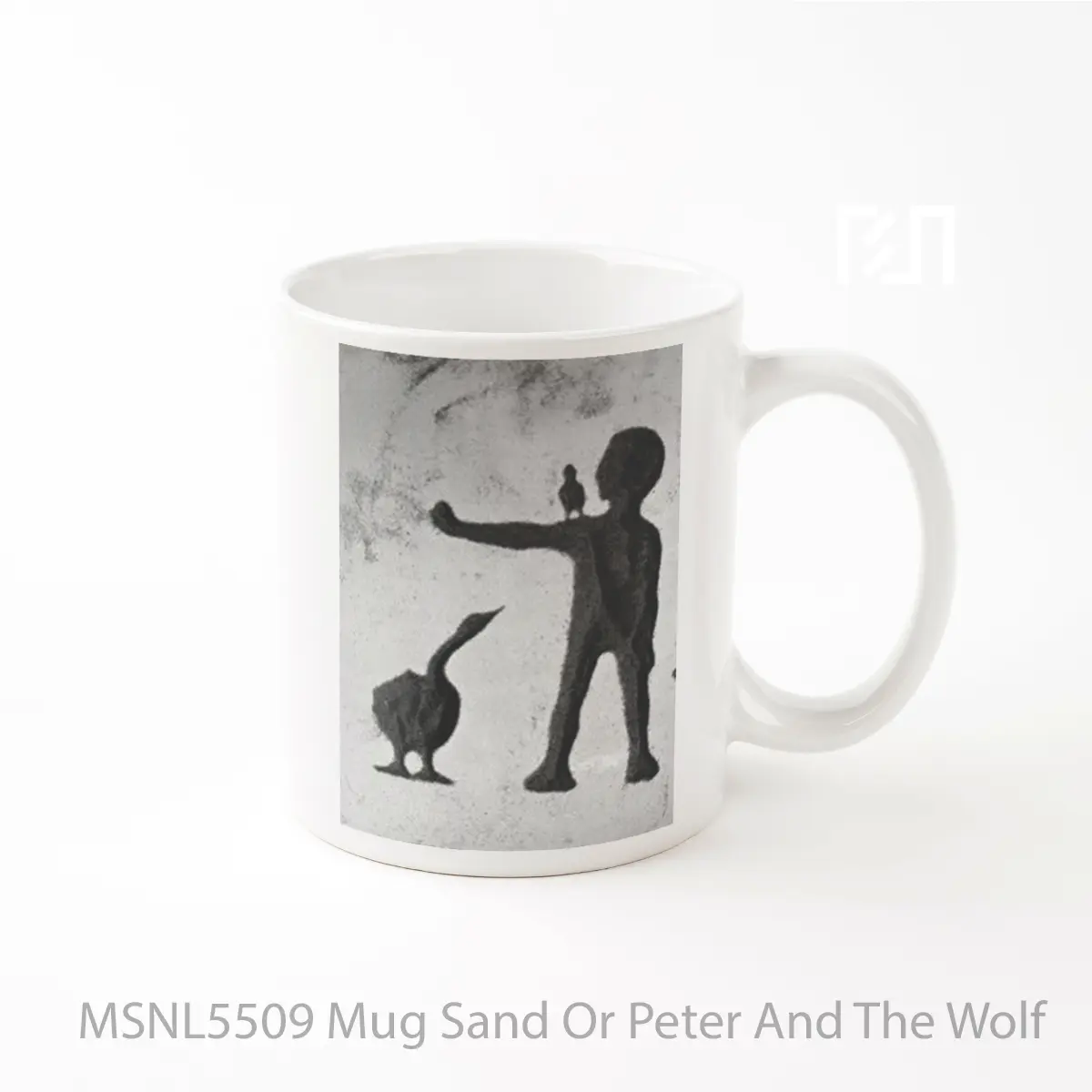 Mug Sand Or Peter And The Wolf Gelas Keramik Tema Film MSNL5509