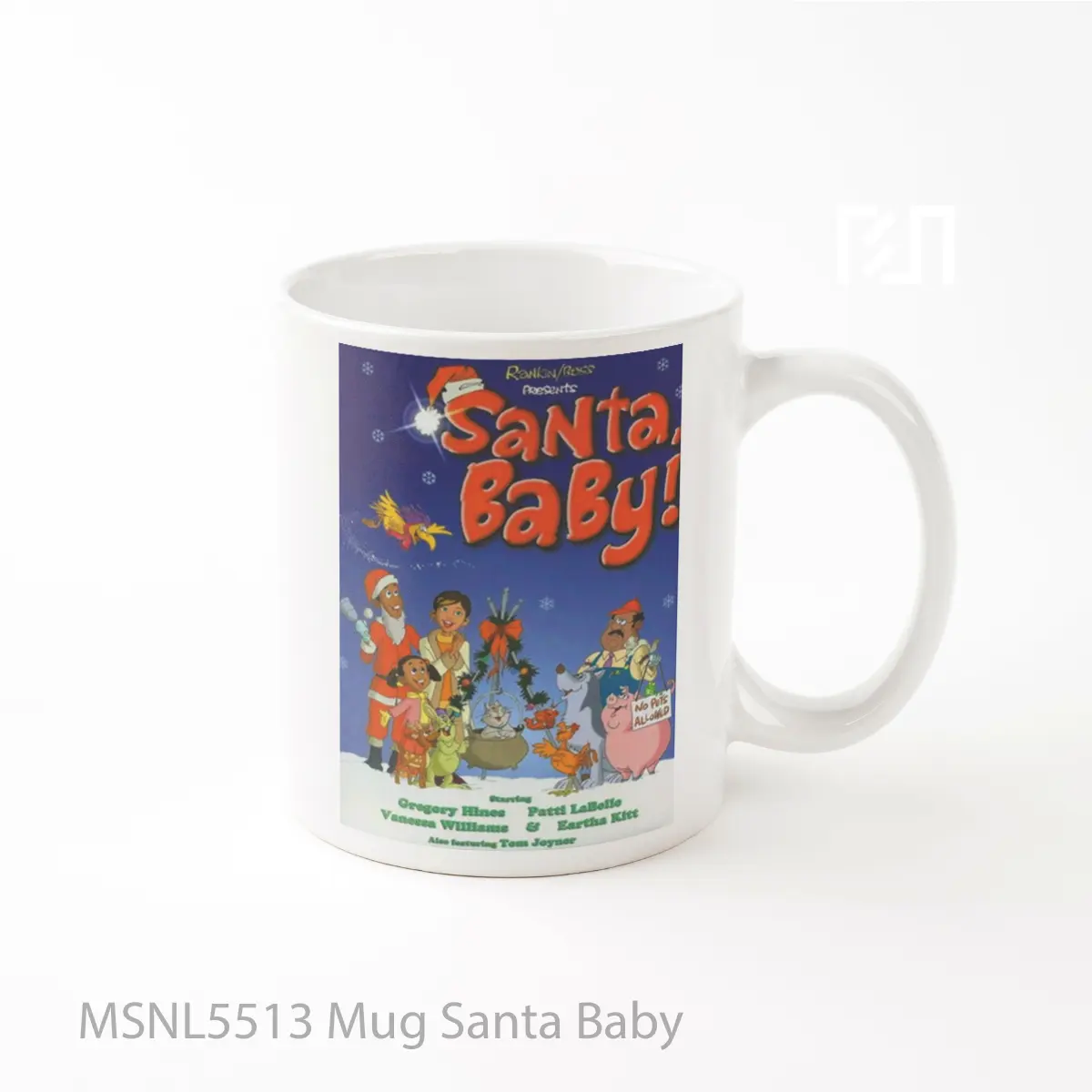 Mug Santa Baby Gelas Keramik Tema Film MSNL5513