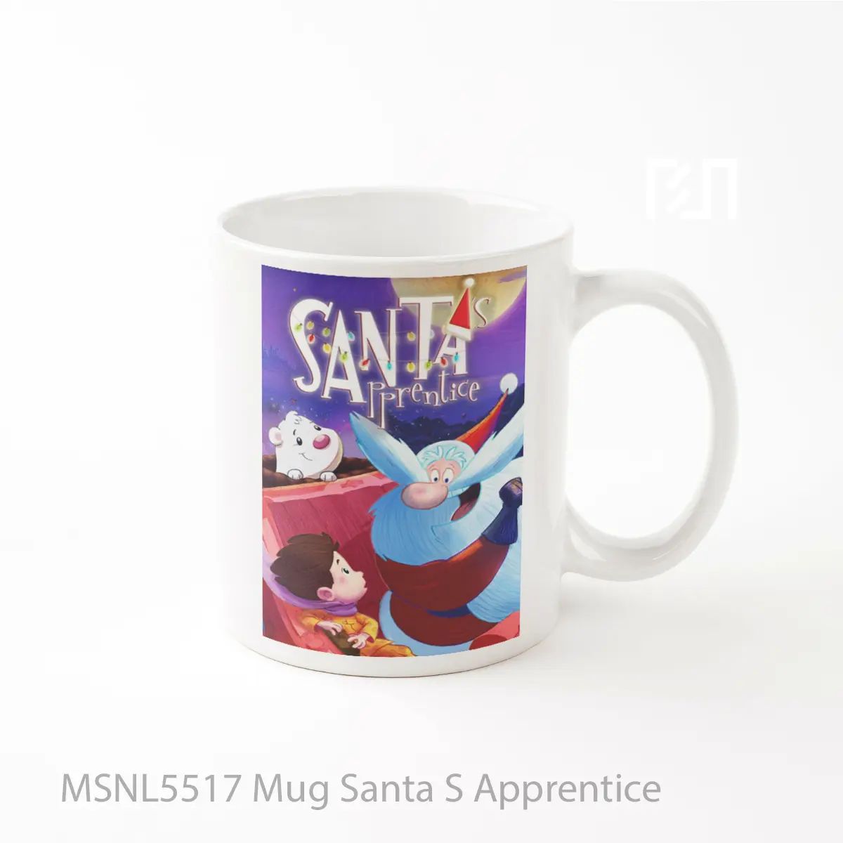 Mug Santa S Apprentice Gelas Keramik Tema Film MSNL5517