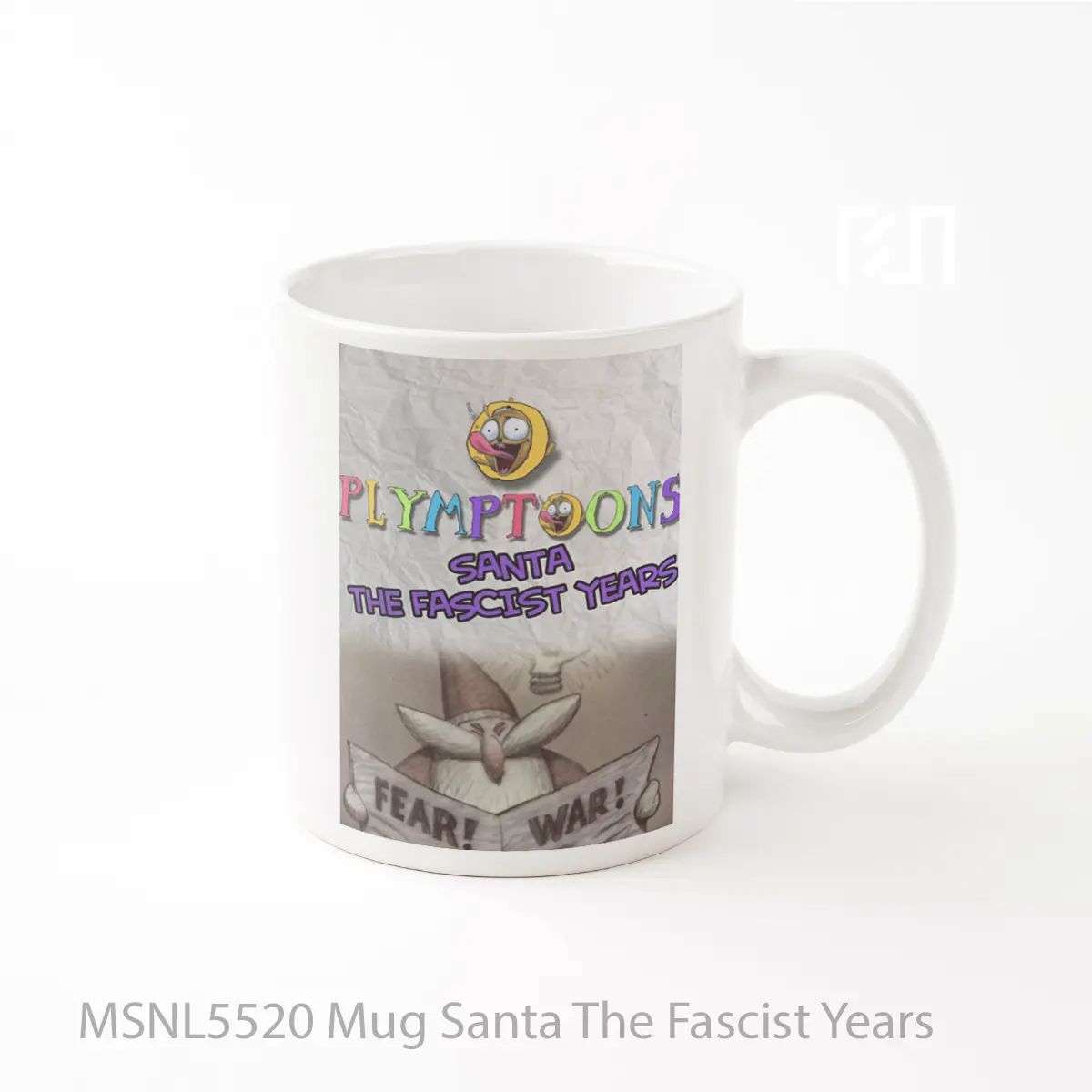 Mug Santa The Fascist Years Gelas Keramik Tema Film MSNL5520