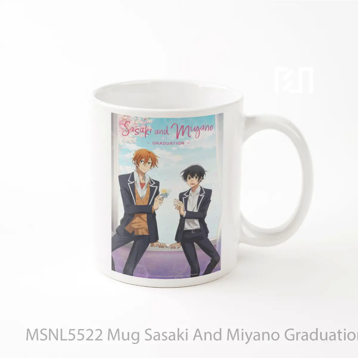 Mug Sasaki And Miyano Graduation Gelas Keramik Tema Film MSNL5522
