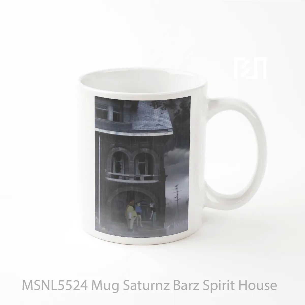 Mug Saturnz Barz Spirit House Gelas Keramik Tema Film MSNL5524
