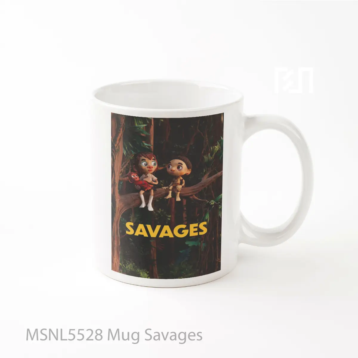 Mug Savages Gelas Keramik Tema Film MSNL5528