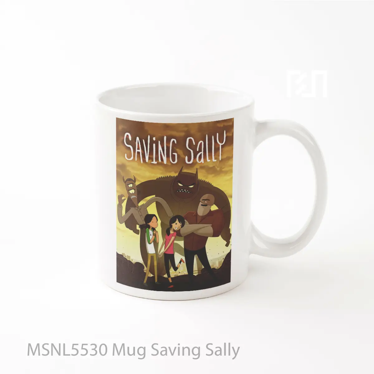 Mug Saving Sally Gelas Keramik Tema Film MSNL5530